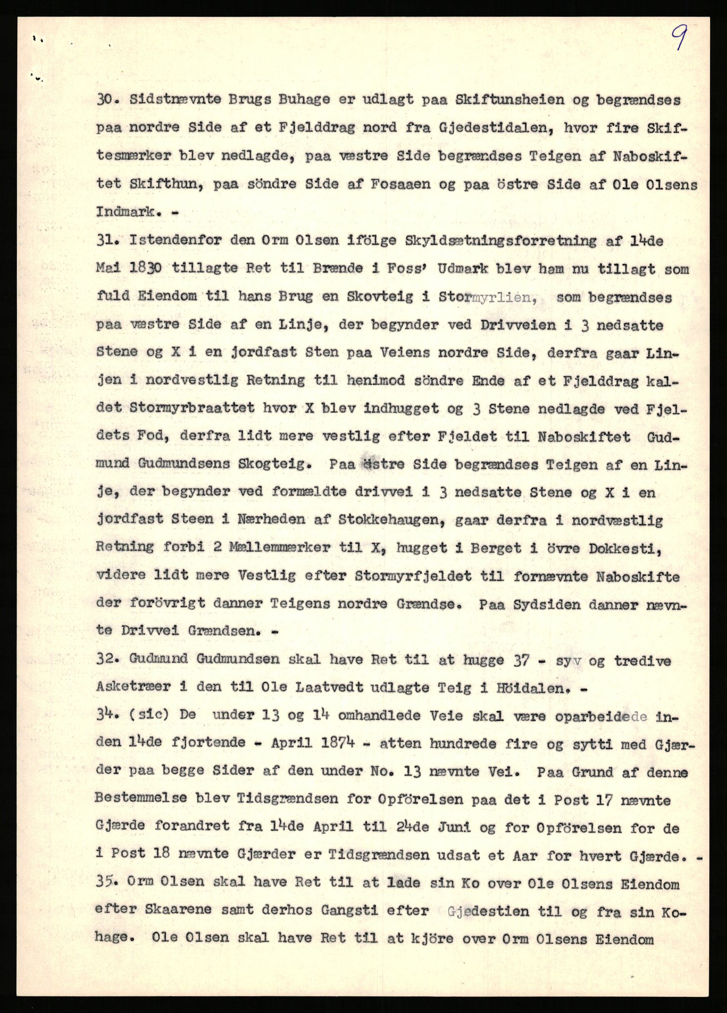 Statsarkivet i Stavanger, AV/SAST-A-101971/03/Y/Yj/L0022: Avskrifter sortert etter gårdsnavn: Foss - Frøiland i Hetland, 1750-1930, s. 41