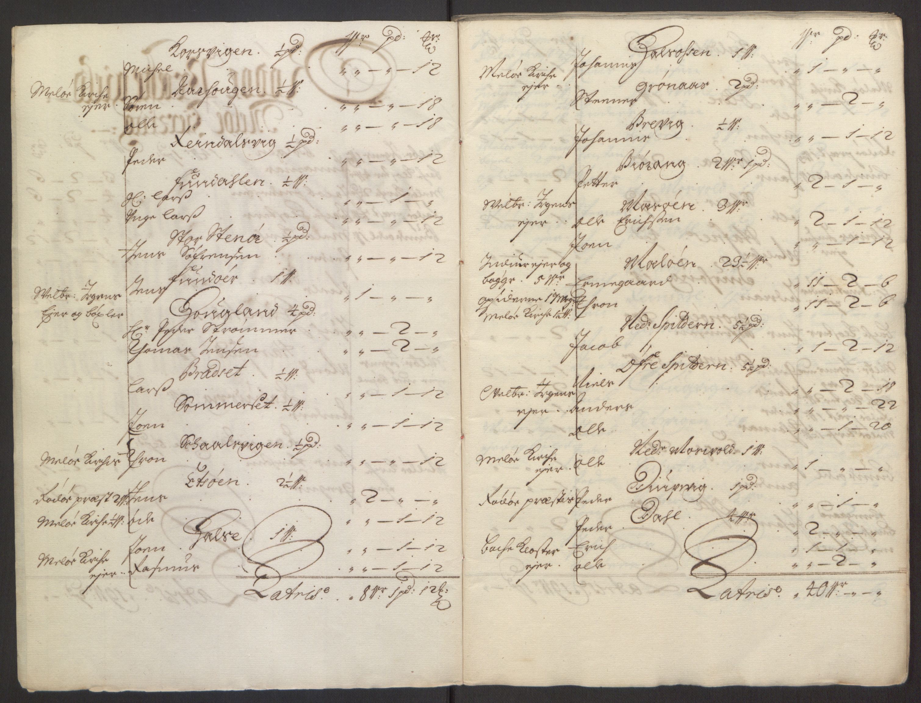 Rentekammeret inntil 1814, Reviderte regnskaper, Fogderegnskap, RA/EA-4092/R65/L4505: Fogderegnskap Helgeland, 1693-1696, s. 165