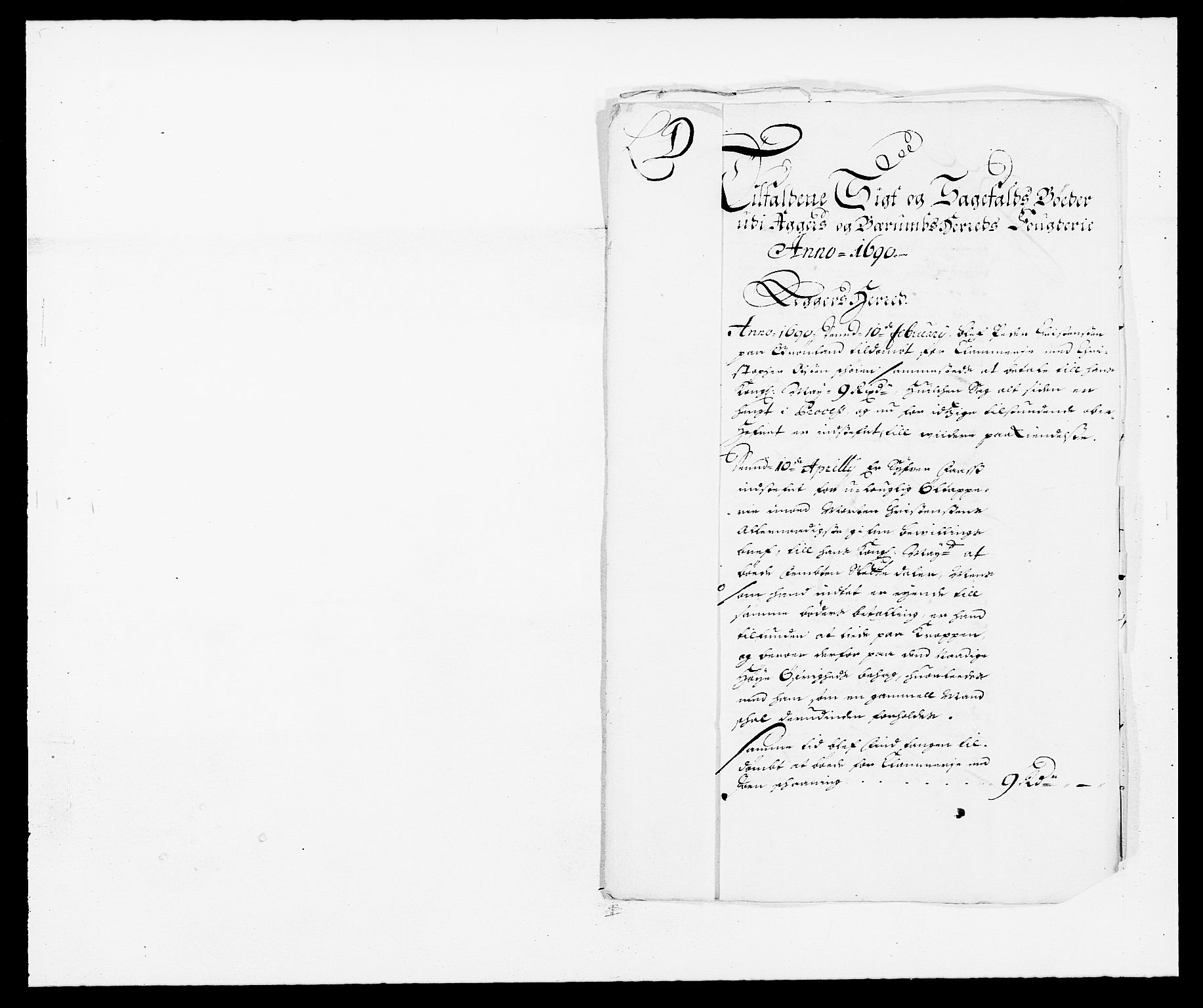 Rentekammeret inntil 1814, Reviderte regnskaper, Fogderegnskap, RA/EA-4092/R08/L0423: Fogderegnskap Aker, 1687-1689, s. 193