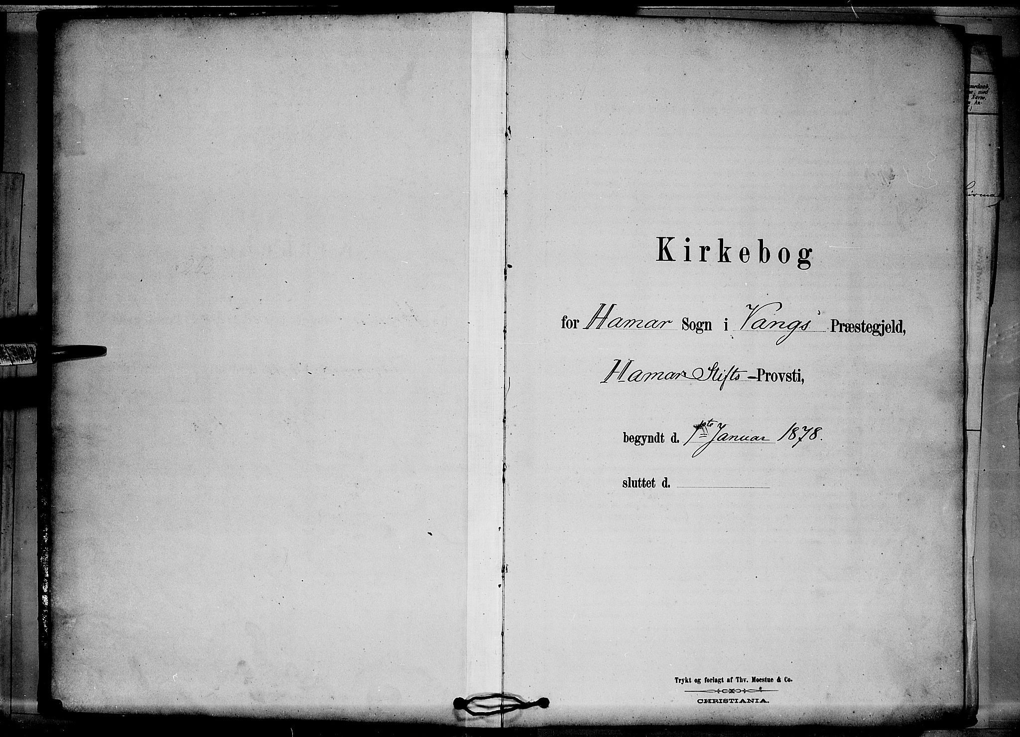 Vang prestekontor, Hedmark, SAH/PREST-008/H/Ha/Hab/L0012: Klokkerbok nr. 12, 1878-1889