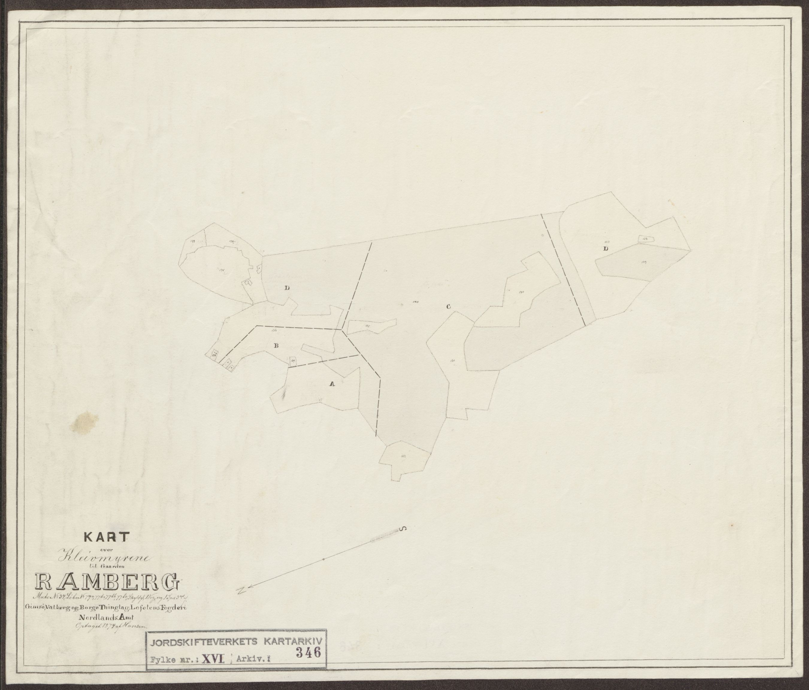 Jordskifteverkets kartarkiv, AV/RA-S-3929/T, 1859-1988, s. 450