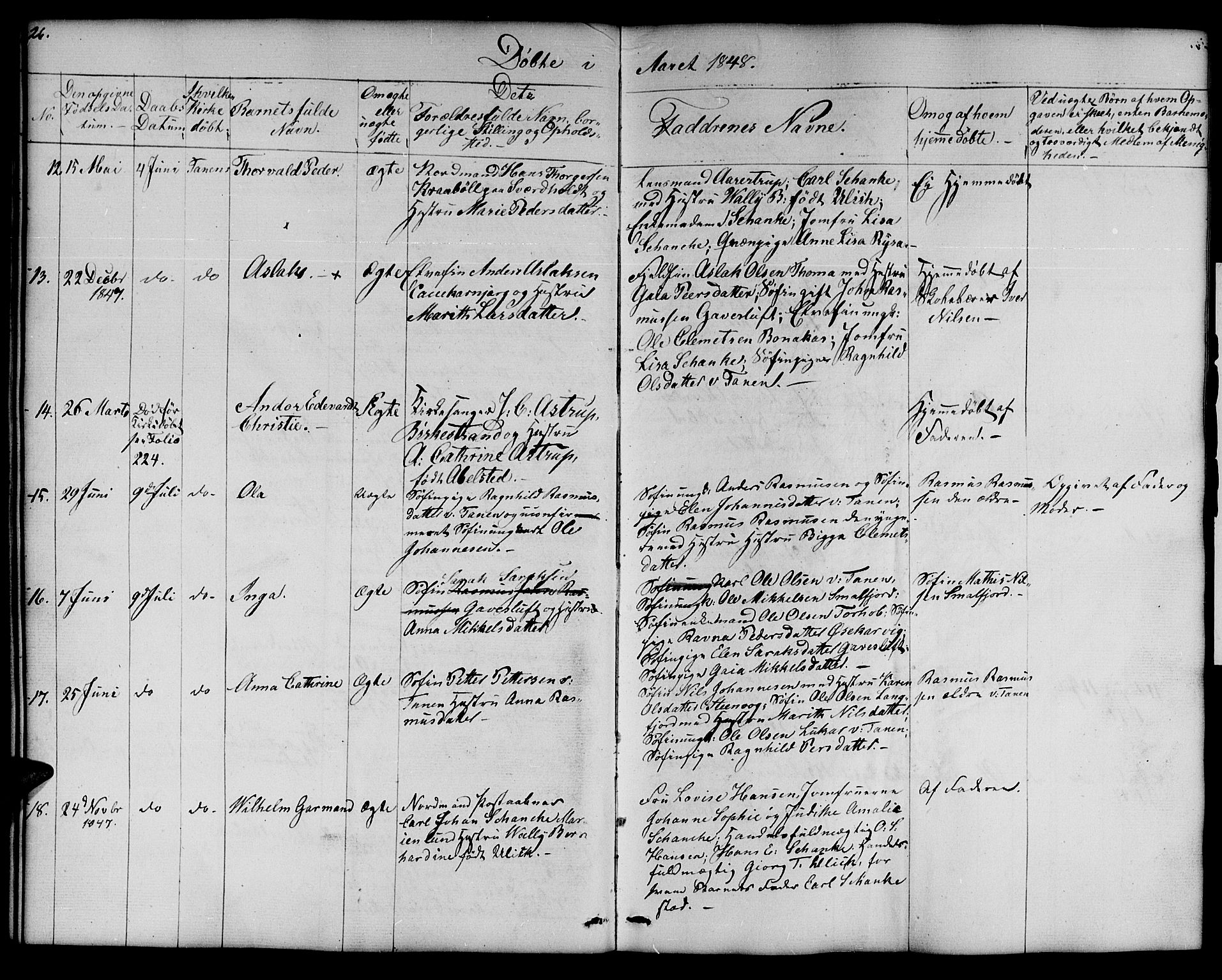 Nesseby sokneprestkontor, AV/SATØ-S-1330/H/Hb/L0005klokker: Klokkerbok nr. 5, 1846-1852, s. 26-27
