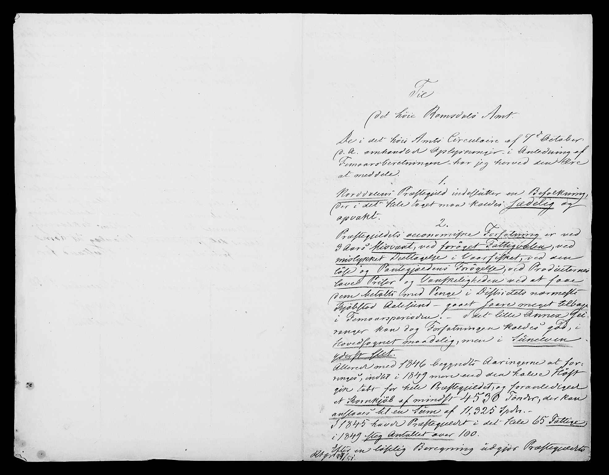 Statistisk sentralbyrå, Næringsøkonomiske emner, Generelt - Amtmennenes femårsberetninger, AV/RA-S-2233/F/Fa/L0008: --, 1846-1855, s. 360