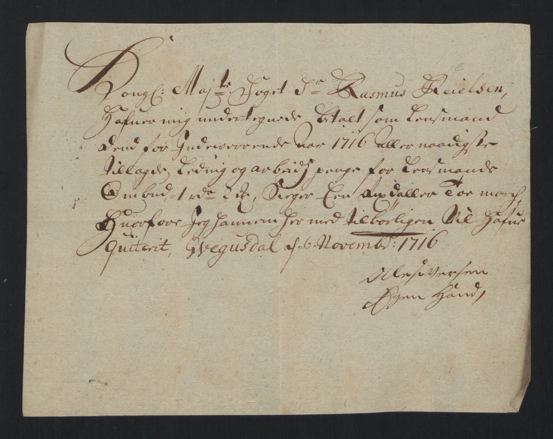 Rentekammeret inntil 1814, Reviderte regnskaper, Fogderegnskap, RA/EA-4092/R40/L2452: Fogderegnskap Råbyggelag, 1716-1717, s. 122