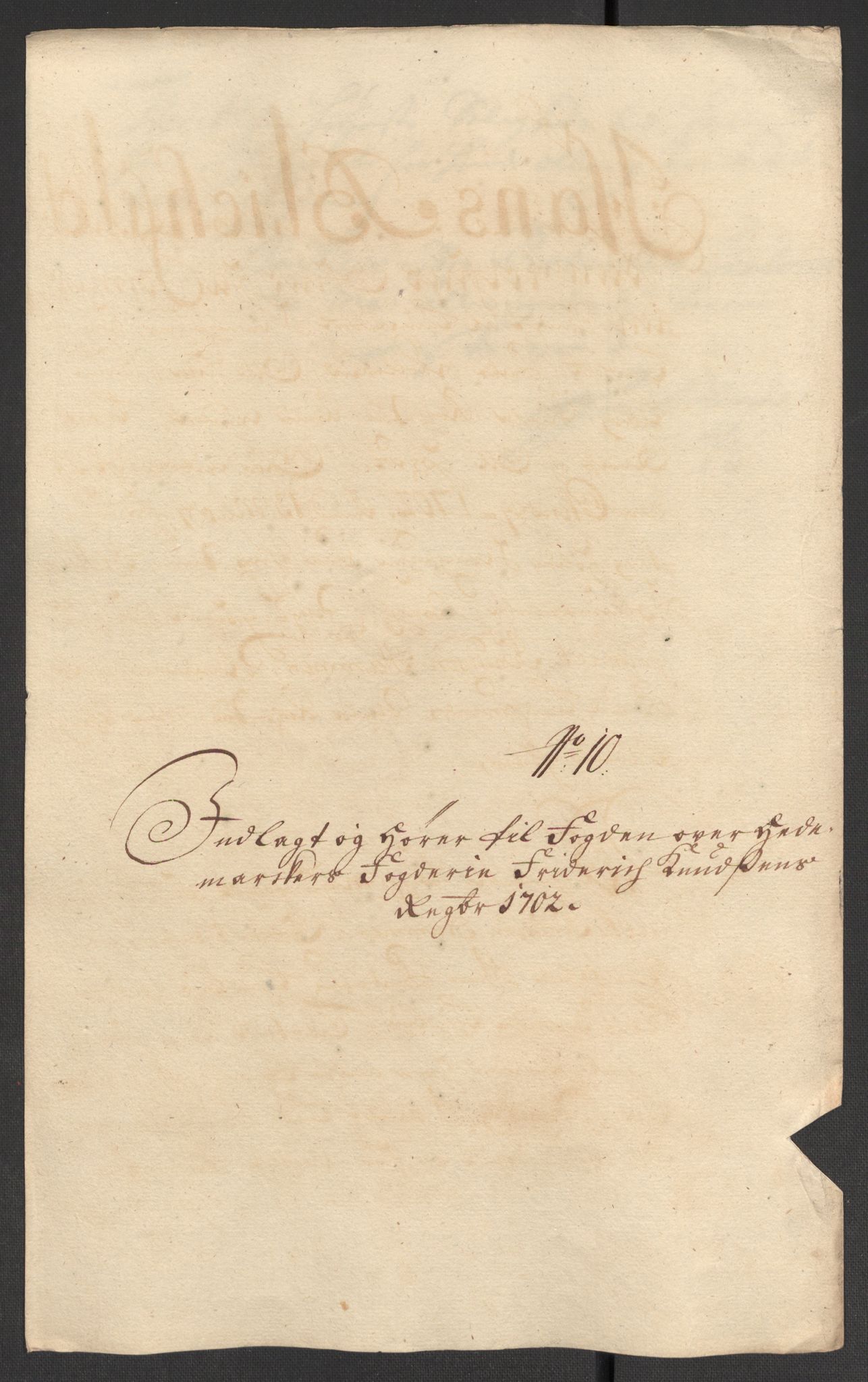 Rentekammeret inntil 1814, Reviderte regnskaper, Fogderegnskap, RA/EA-4092/R16/L1040: Fogderegnskap Hedmark, 1701-1702, s. 284