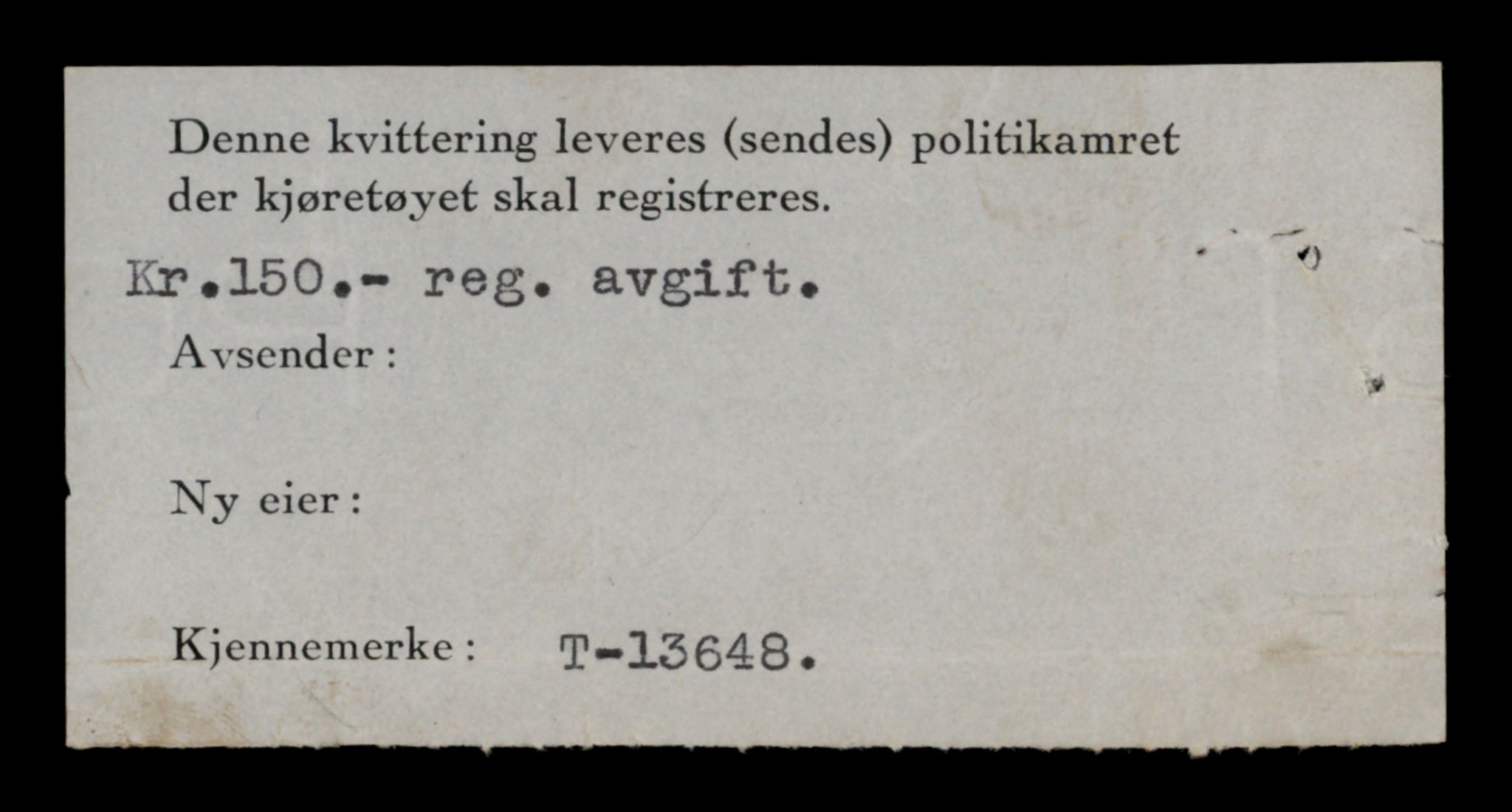 Møre og Romsdal vegkontor - Ålesund trafikkstasjon, SAT/A-4099/F/Fe/L0040: Registreringskort for kjøretøy T 13531 - T 13709, 1927-1998, s. 2096