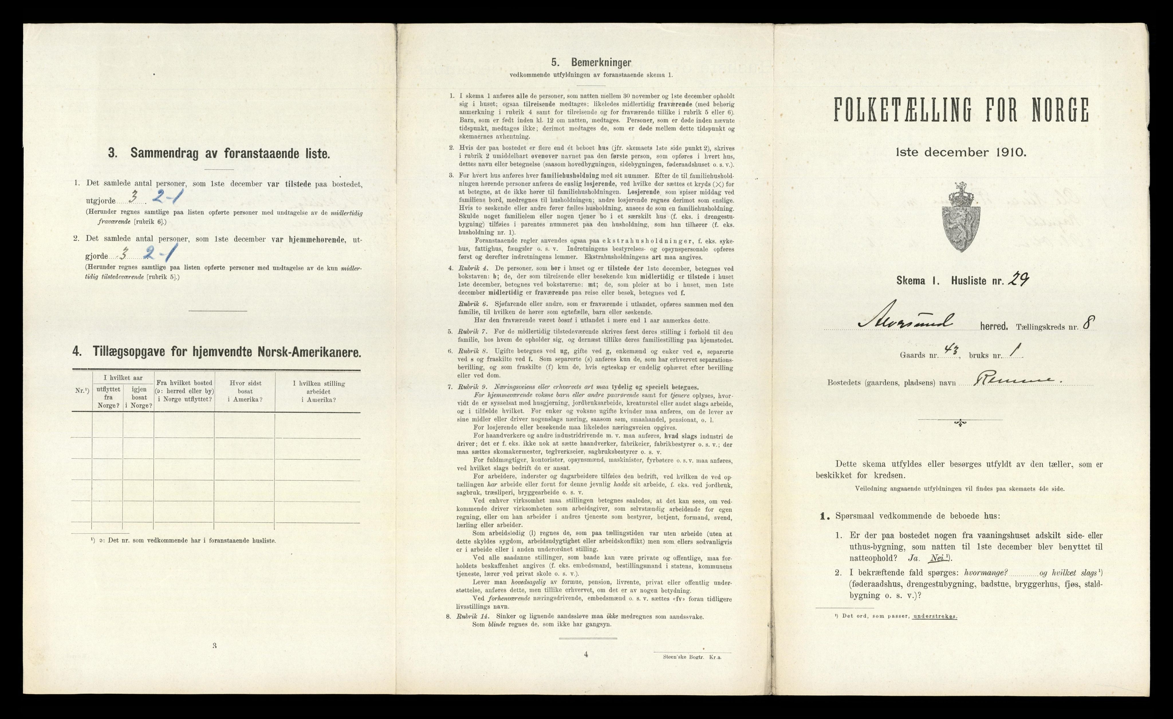 RA, Folketelling 1910 for 1257 Alversund herred, 1910, s. 626