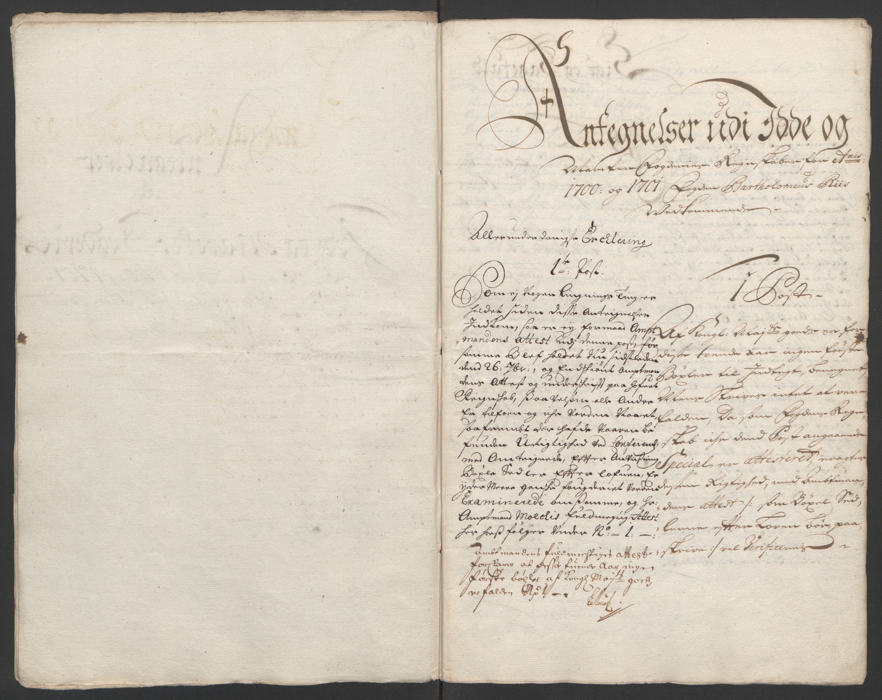 Rentekammeret inntil 1814, Reviderte regnskaper, Fogderegnskap, RA/EA-4092/R01/L0015: Fogderegnskap Idd og Marker, 1700-1701, s. 348