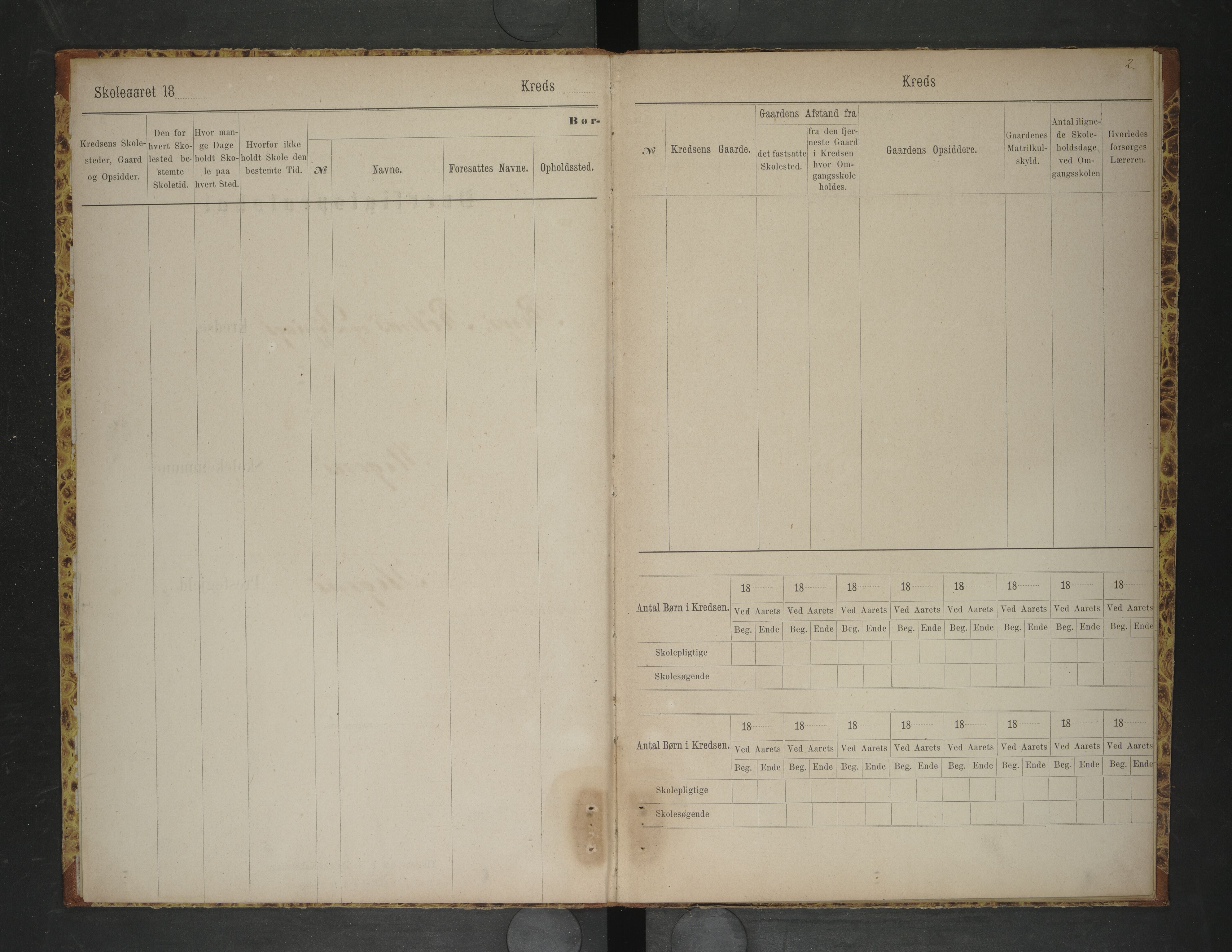 Steigen kommune. Ymse skolekretser, AIN/K-18480.510.01/F/Fc/L0014: Bergs/Dypings/Røtnes, 1873-1877