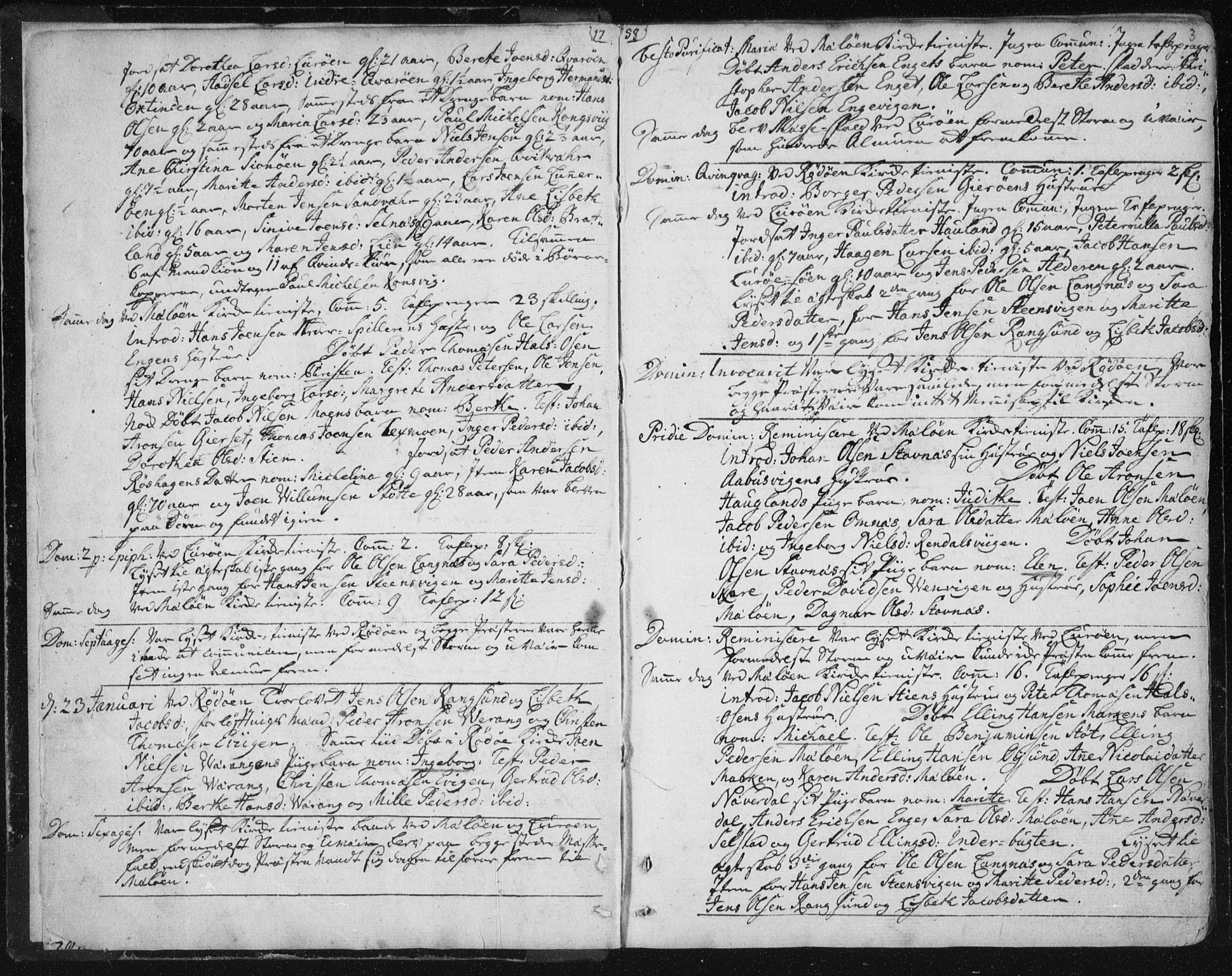 Ministerialprotokoller, klokkerbøker og fødselsregistre - Nordland, AV/SAT-A-1459/841/L0587: Ministerialbok nr. 841A02 /1, 1758-1776, s. 3