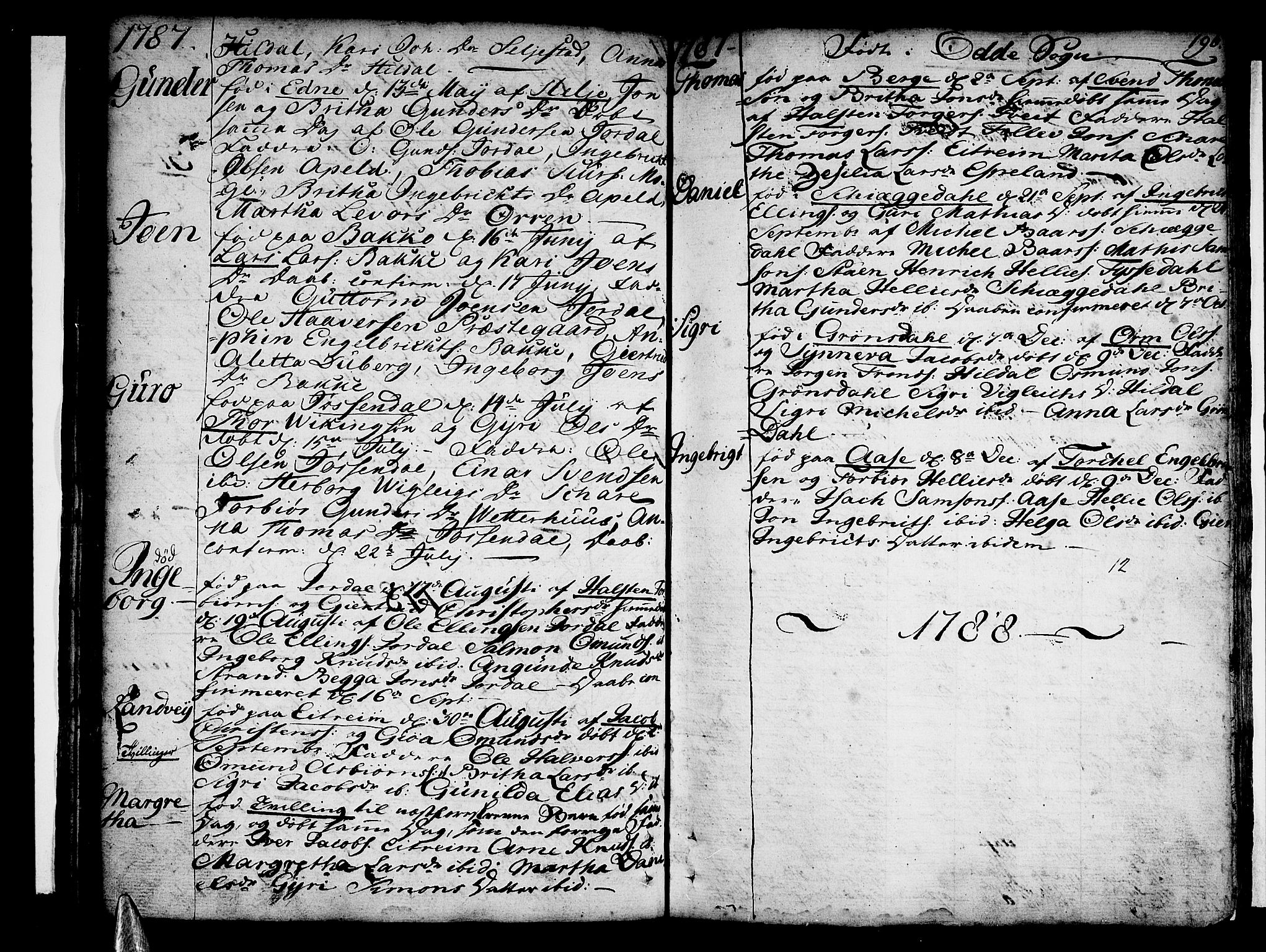 Ullensvang sokneprestembete, SAB/A-78701/H/Haa: Ministerialbok nr. A 6 /3, 1758-1788, s. 196