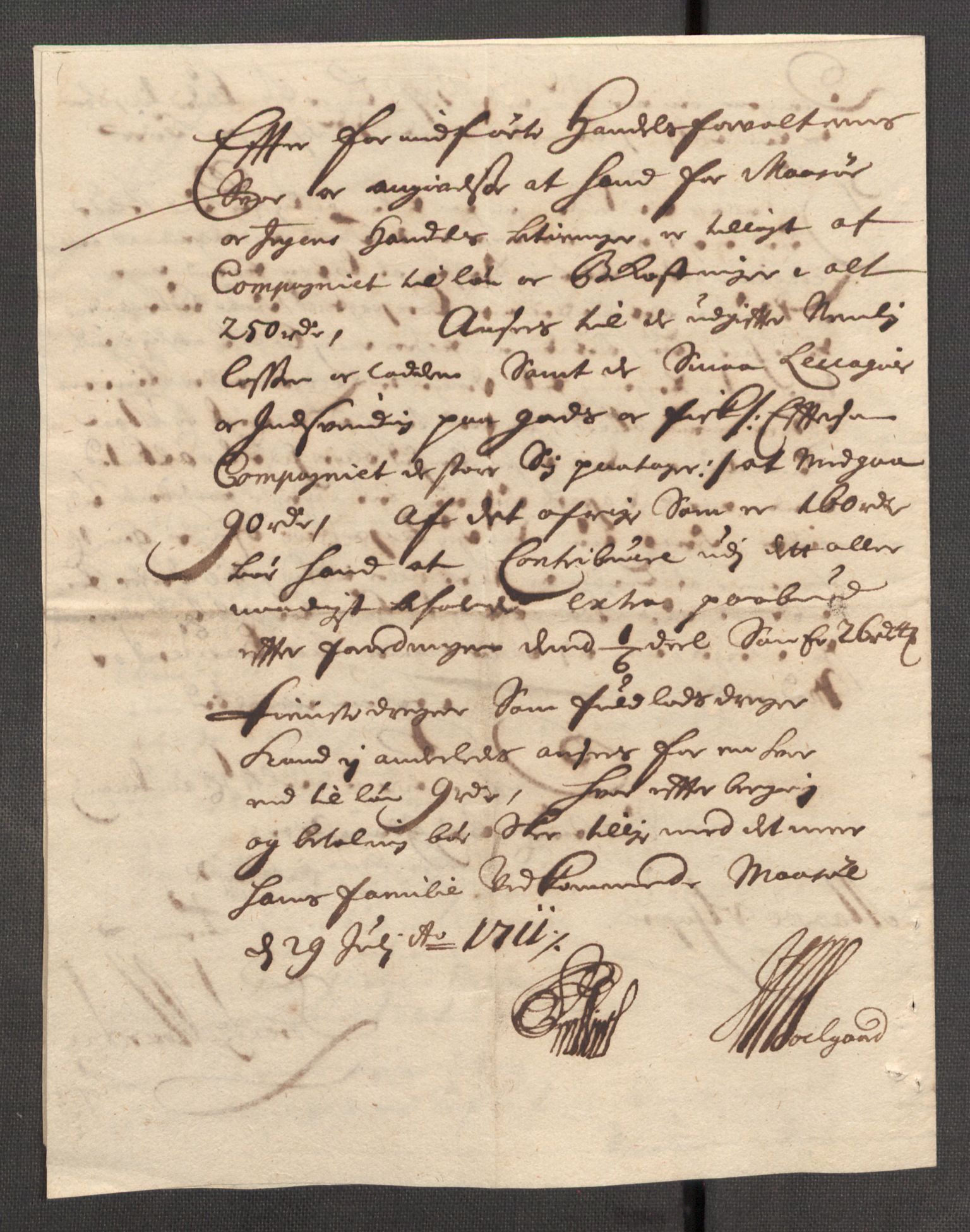 Rentekammeret inntil 1814, Reviderte regnskaper, Fogderegnskap, AV/RA-EA-4092/R69/L4855: Fogderegnskap Finnmark/Vardøhus, 1709-1712, s. 460