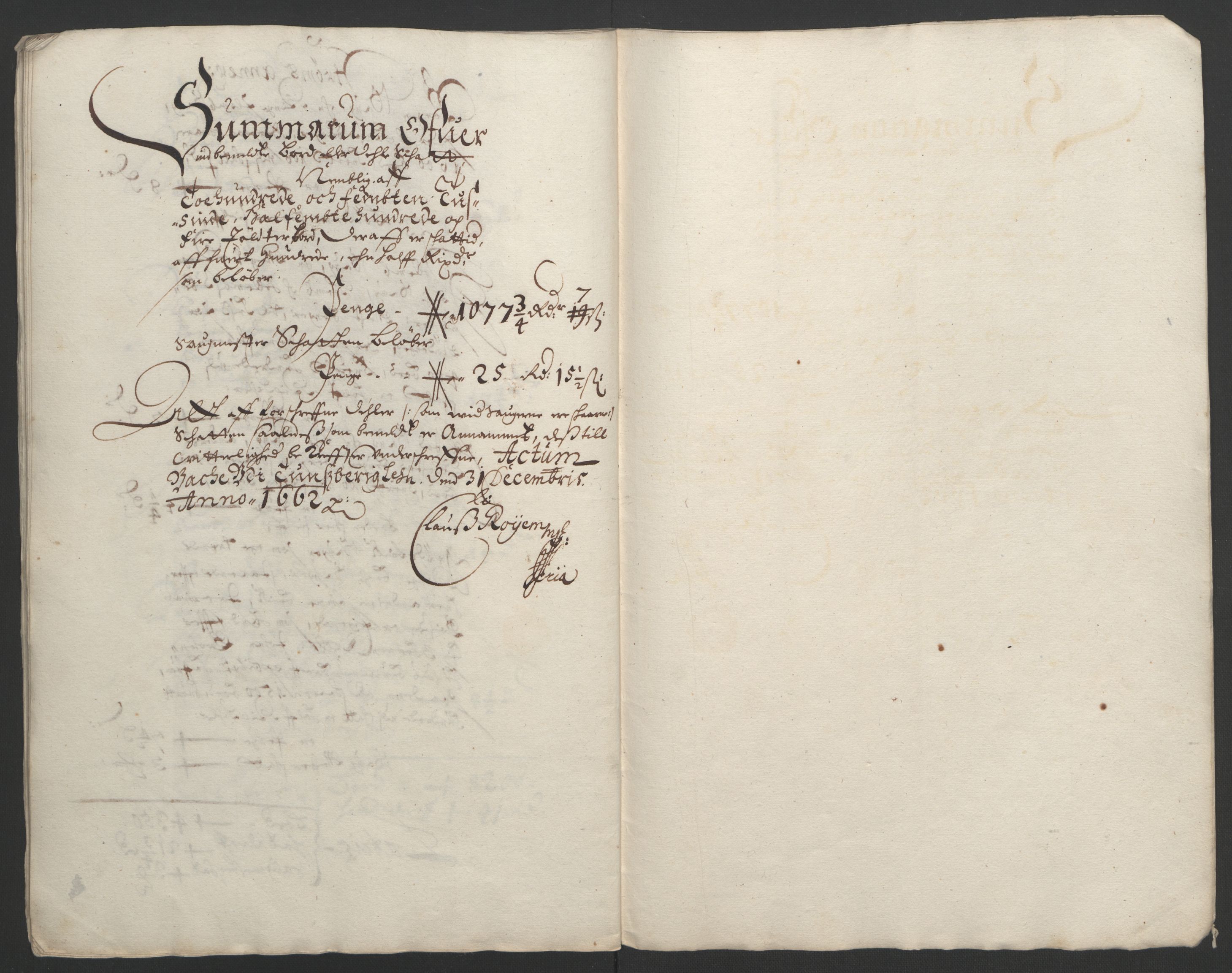 Rentekammeret inntil 1814, Reviderte regnskaper, Fogderegnskap, RA/EA-4092/R32/L1838: Fogderegnskap Jarlsberg grevskap, 1661-1663, s. 294