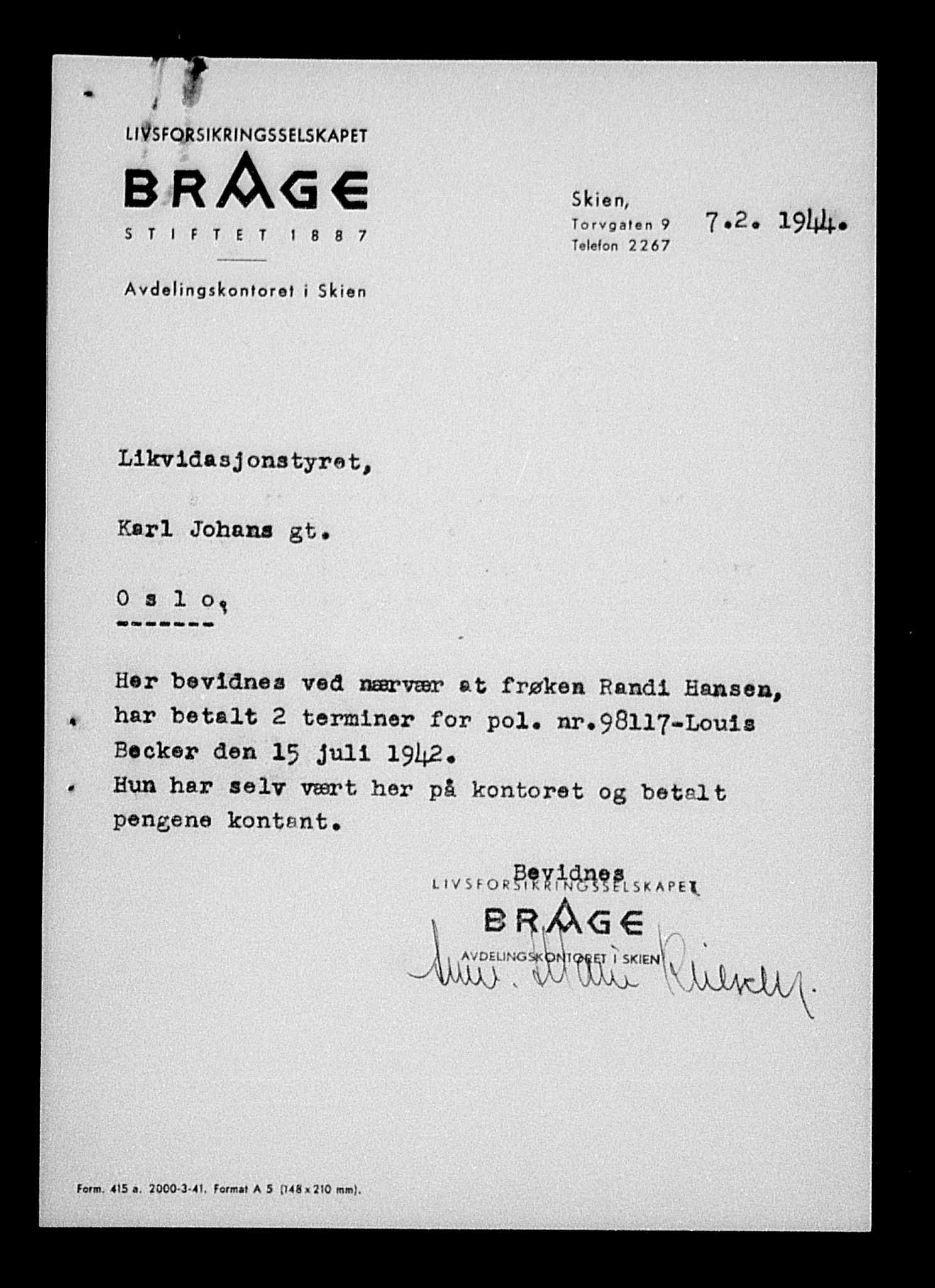 Justisdepartementet, Tilbakeføringskontoret for inndratte formuer, AV/RA-S-1564/H/Hc/Hcd/L0990: --, 1945-1947, s. 541