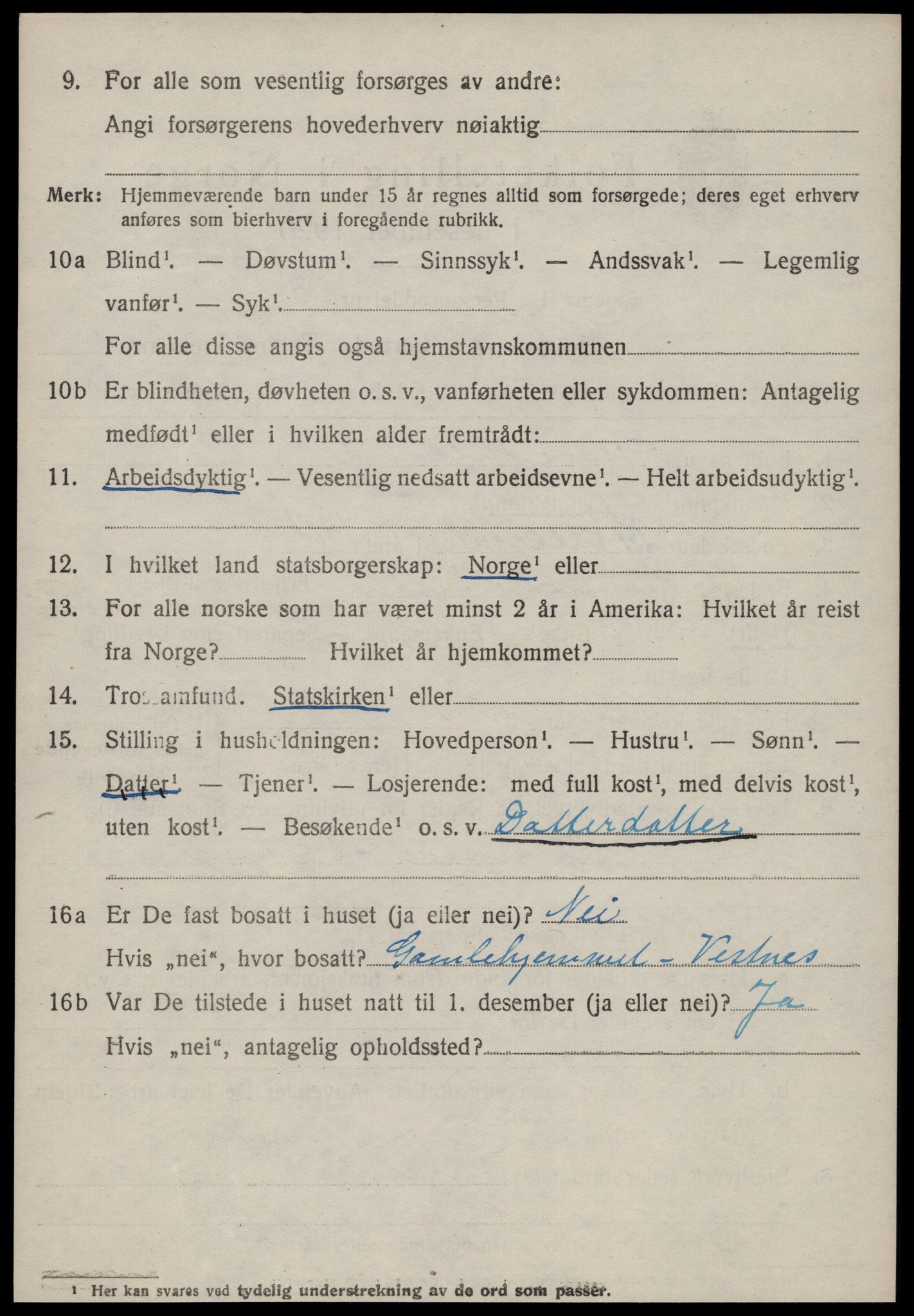 SAT, Folketelling 1920 for 1535 Vestnes herred, 1920, s. 3722