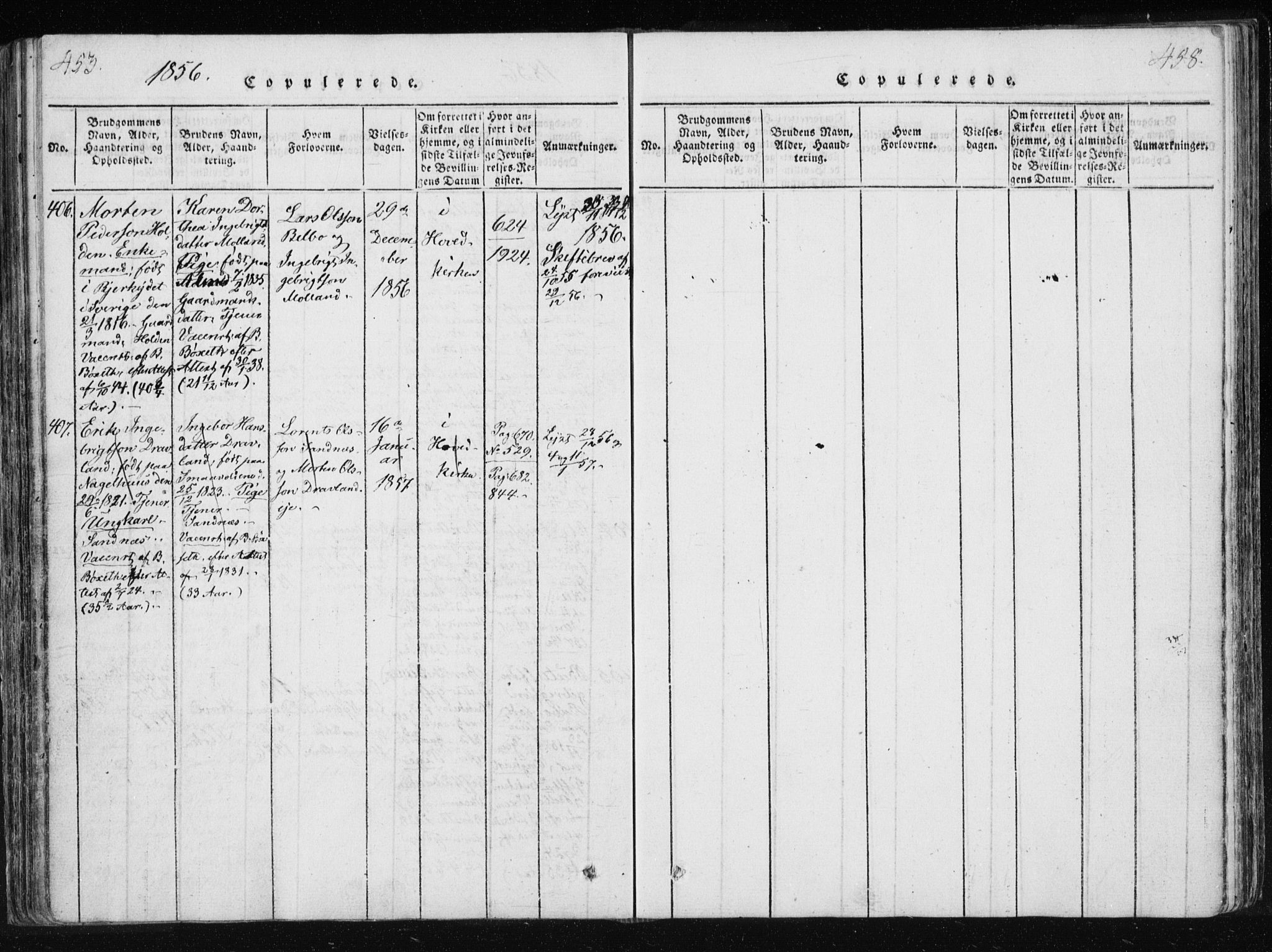 Ministerialprotokoller, klokkerbøker og fødselsregistre - Nord-Trøndelag, SAT/A-1458/749/L0469: Ministerialbok nr. 749A03, 1817-1857, s. 453-454