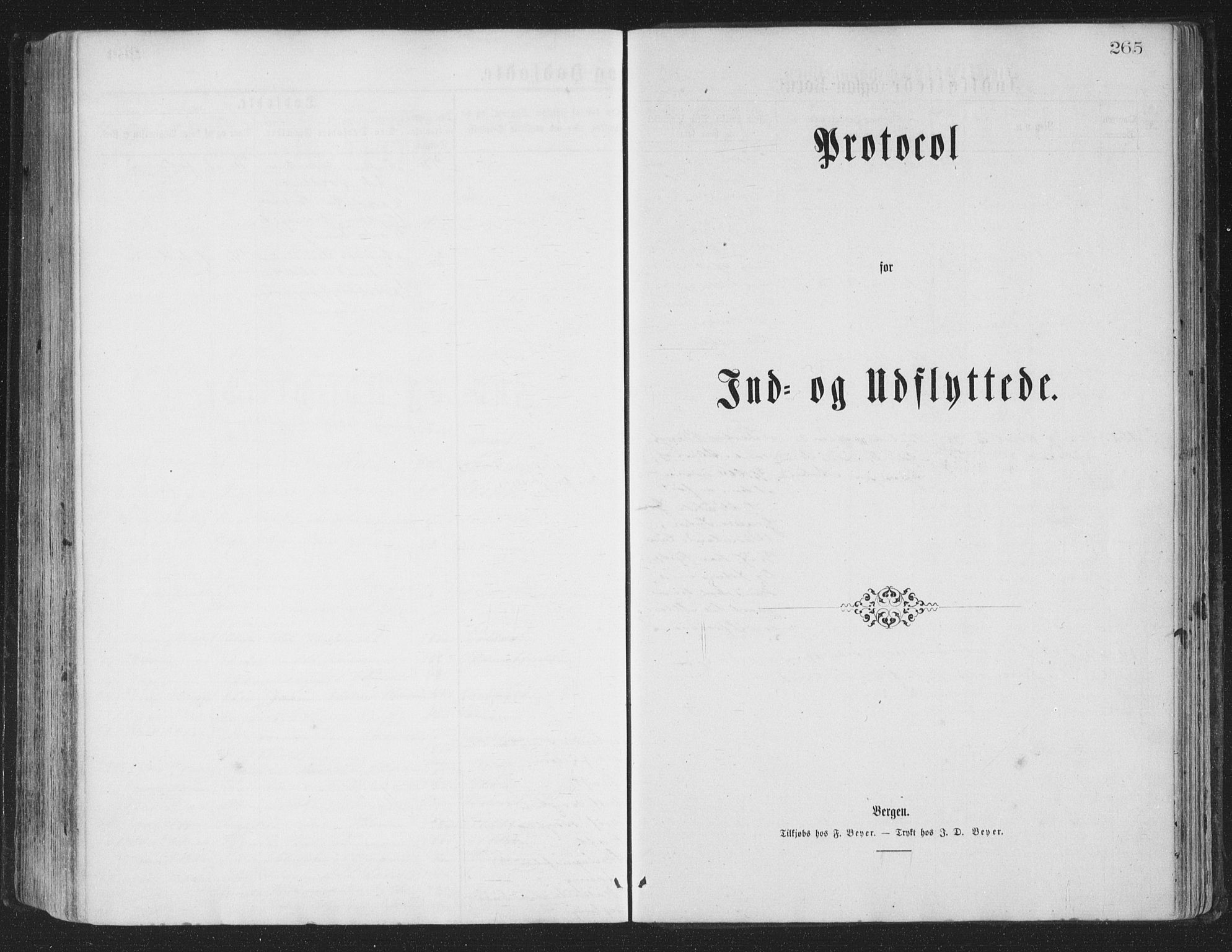 Ministerialprotokoller, klokkerbøker og fødselsregistre - Nordland, SAT/A-1459/874/L1057: Ministerialbok nr. 874A01, 1866-1877, s. 265