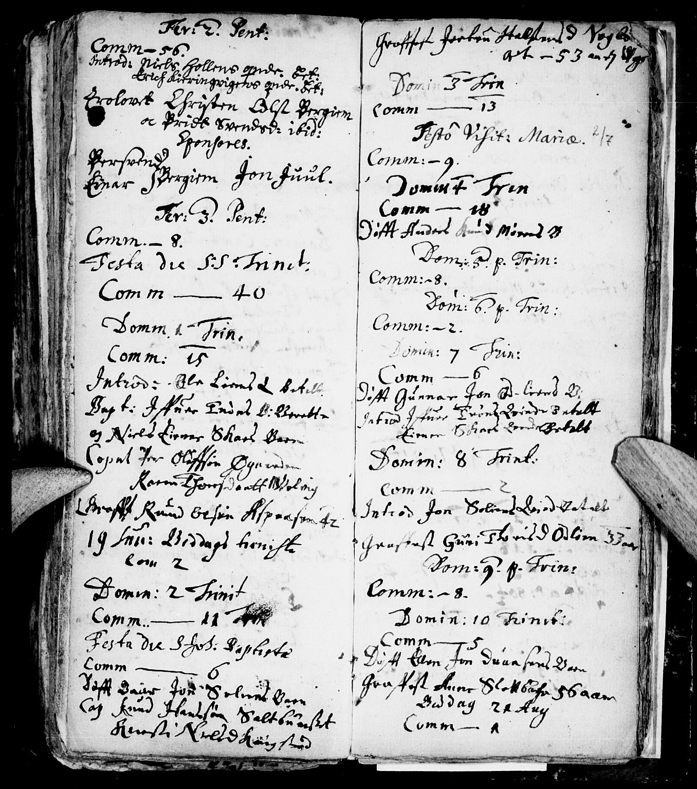 Ministerialprotokoller, klokkerbøker og fødselsregistre - Møre og Romsdal, AV/SAT-A-1454/586/L0976: Ministerialbok nr. 586A02, 1664-1702
