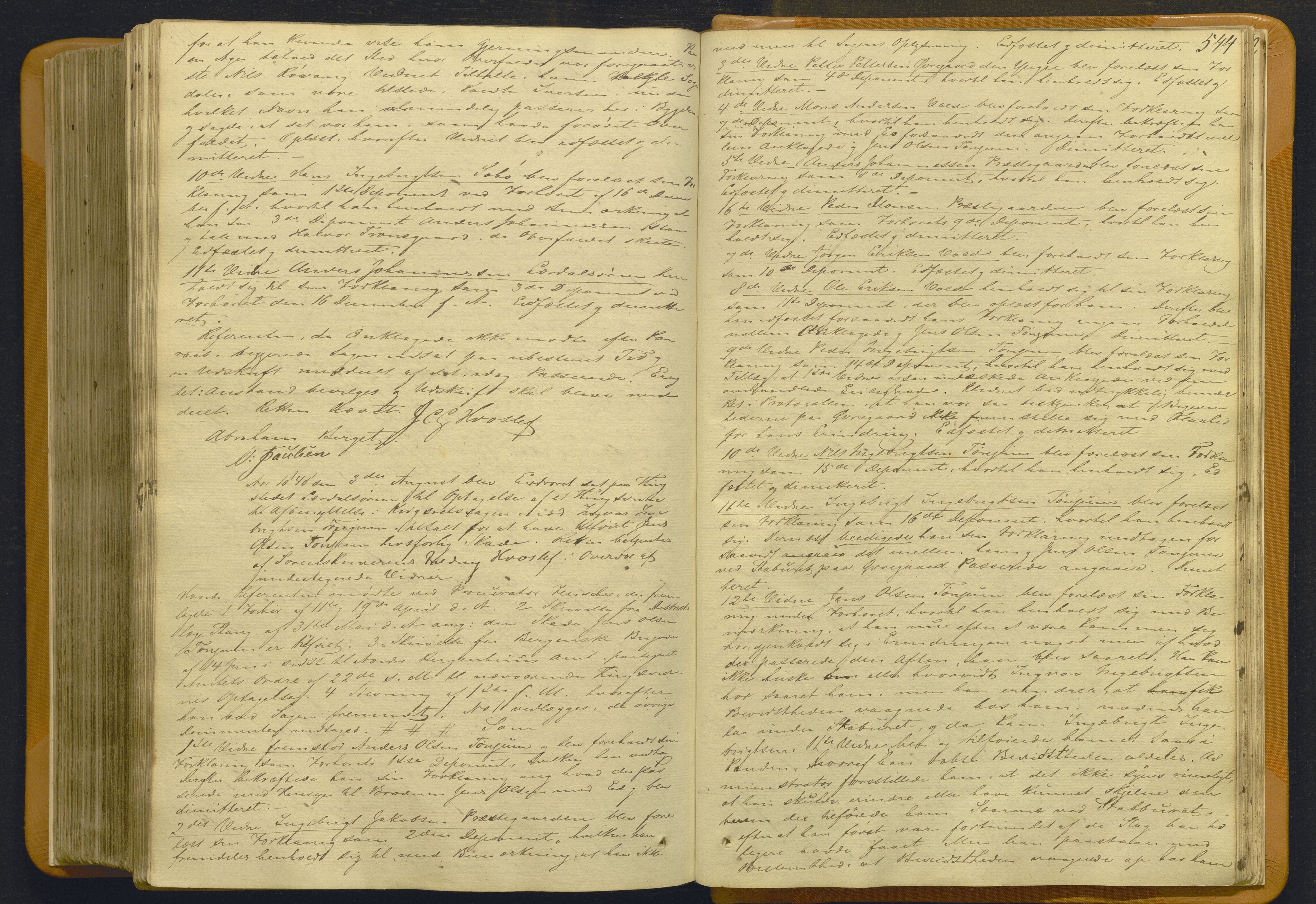 Indre Sogn tingrett, AV/SAB-A-3301/1/F/Fb/Fbc/L0007: Offentlege saker, Ba 7, 1843-1849, s. 543b-544a
