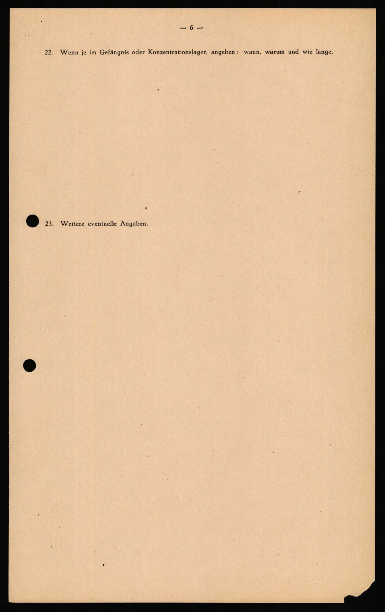 Forsvaret, Forsvarets overkommando II, AV/RA-RAFA-3915/D/Db/L0032: CI Questionaires. Tyske okkupasjonsstyrker i Norge. Tyskere., 1945-1946, s. 80