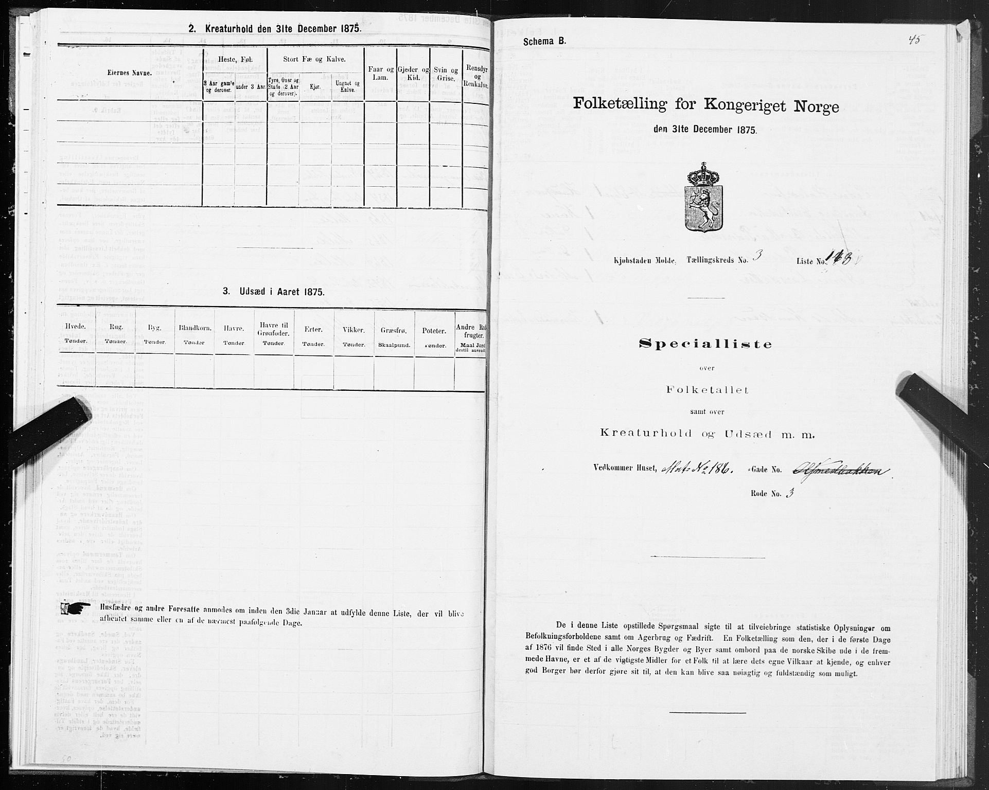 SAT, Folketelling 1875 for 1502P Molde prestegjeld, 1875, s. 2045