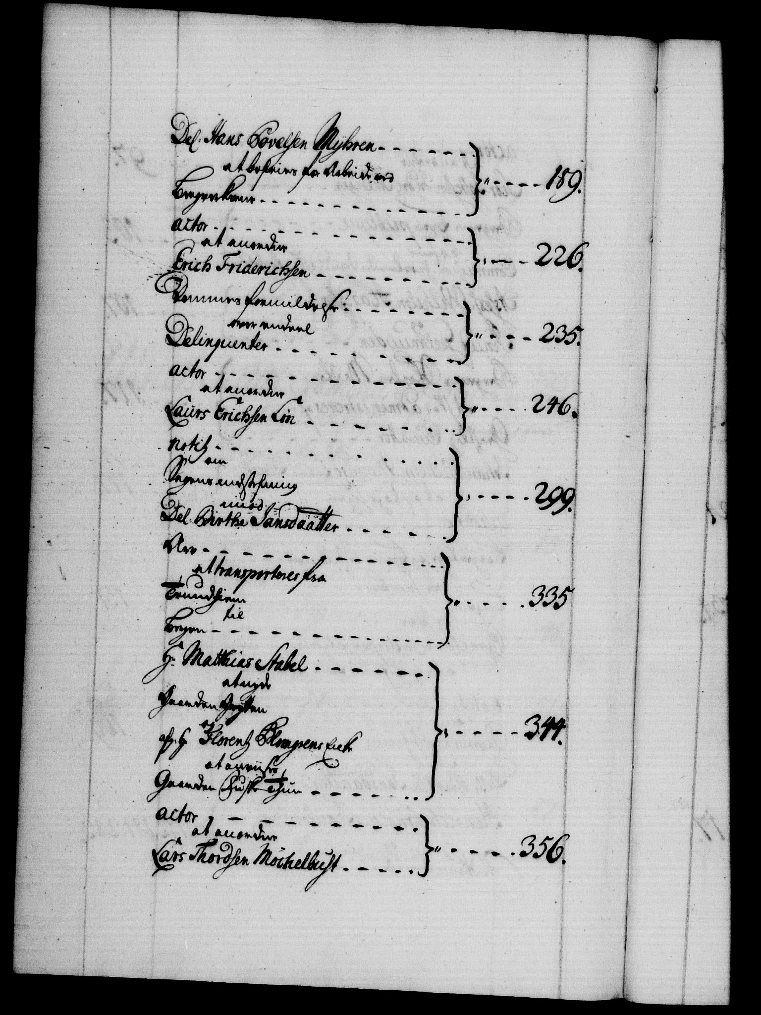 Danske Kanselli 1572-1799, RA/EA-3023/F/Fc/Fca/Fcab/L0026: Norske tegnelser, 1734-1735