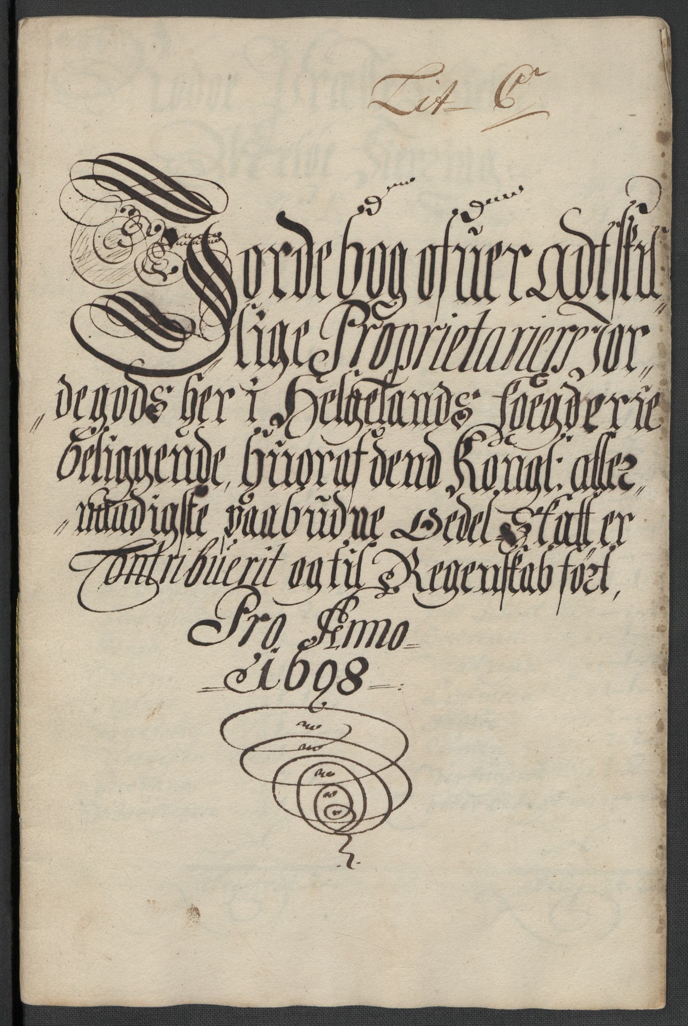 Rentekammeret inntil 1814, Reviderte regnskaper, Fogderegnskap, RA/EA-4092/R65/L4506: Fogderegnskap Helgeland, 1697-1698, s. 202