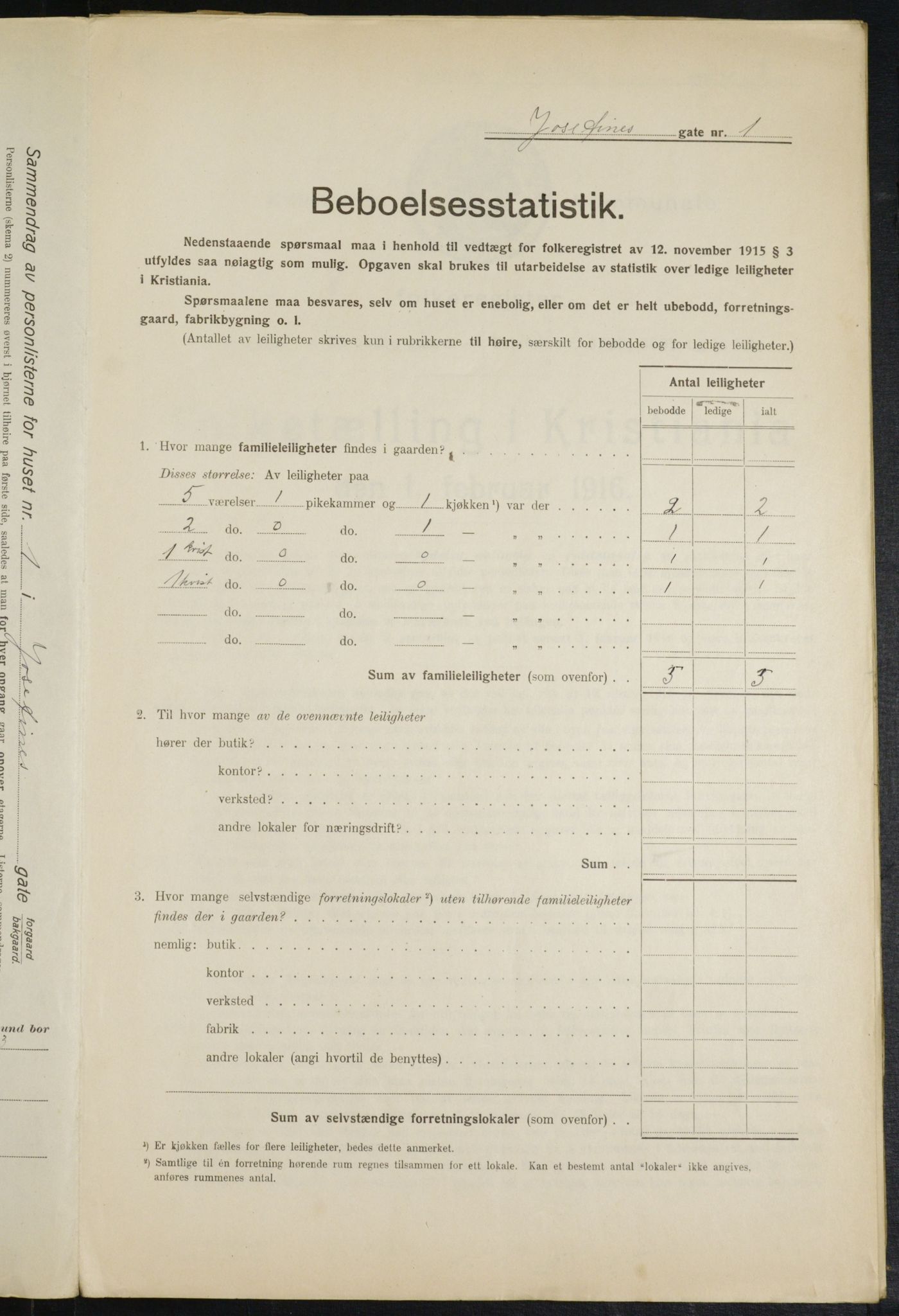 OBA, Kommunal folketelling 1.2.1916 for Kristiania, 1916, s. 48421