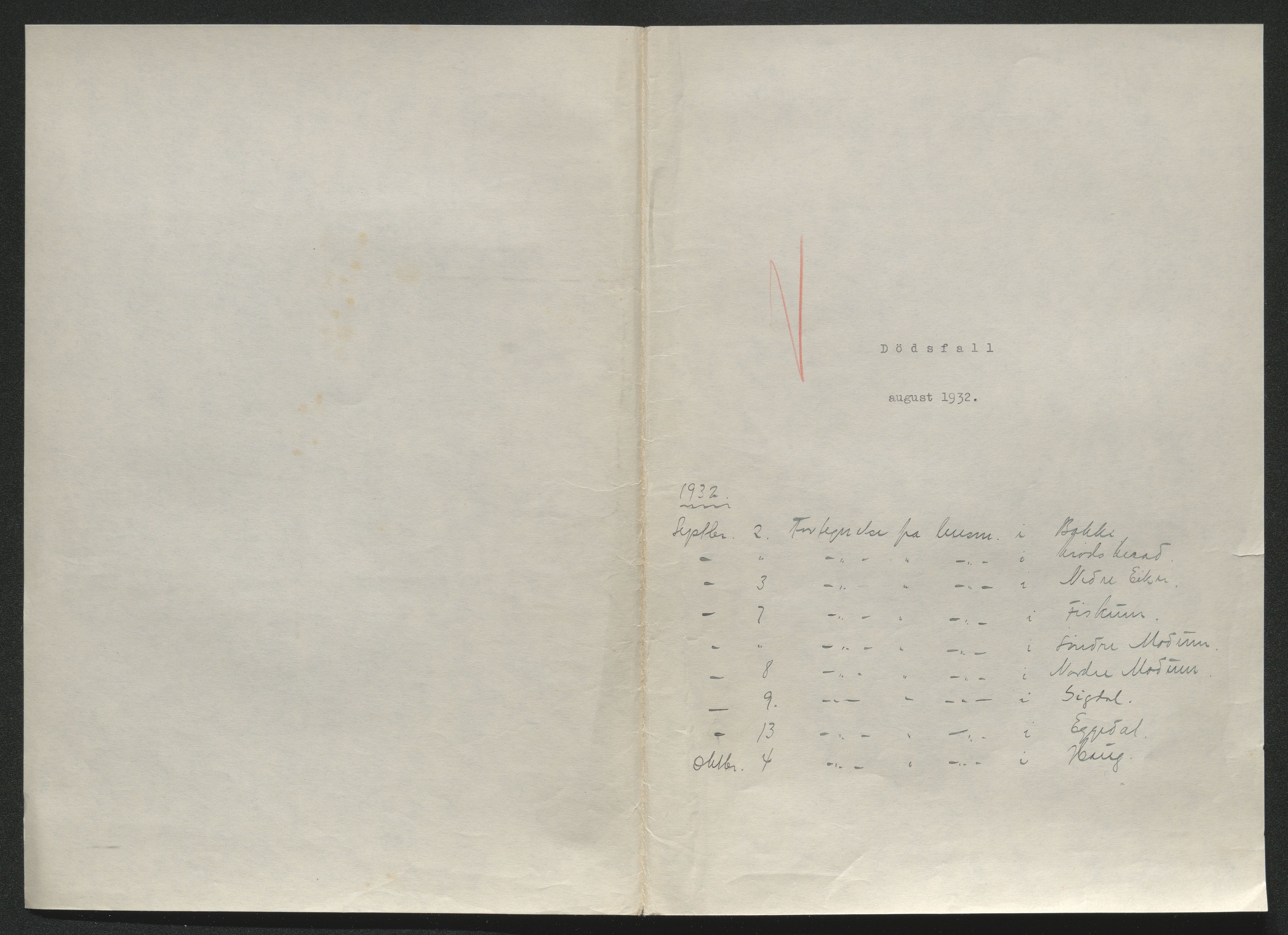 Eiker, Modum og Sigdal sorenskriveri, AV/SAKO-A-123/H/Ha/Hab/L0047: Dødsfallsmeldinger, 1932, s. 468