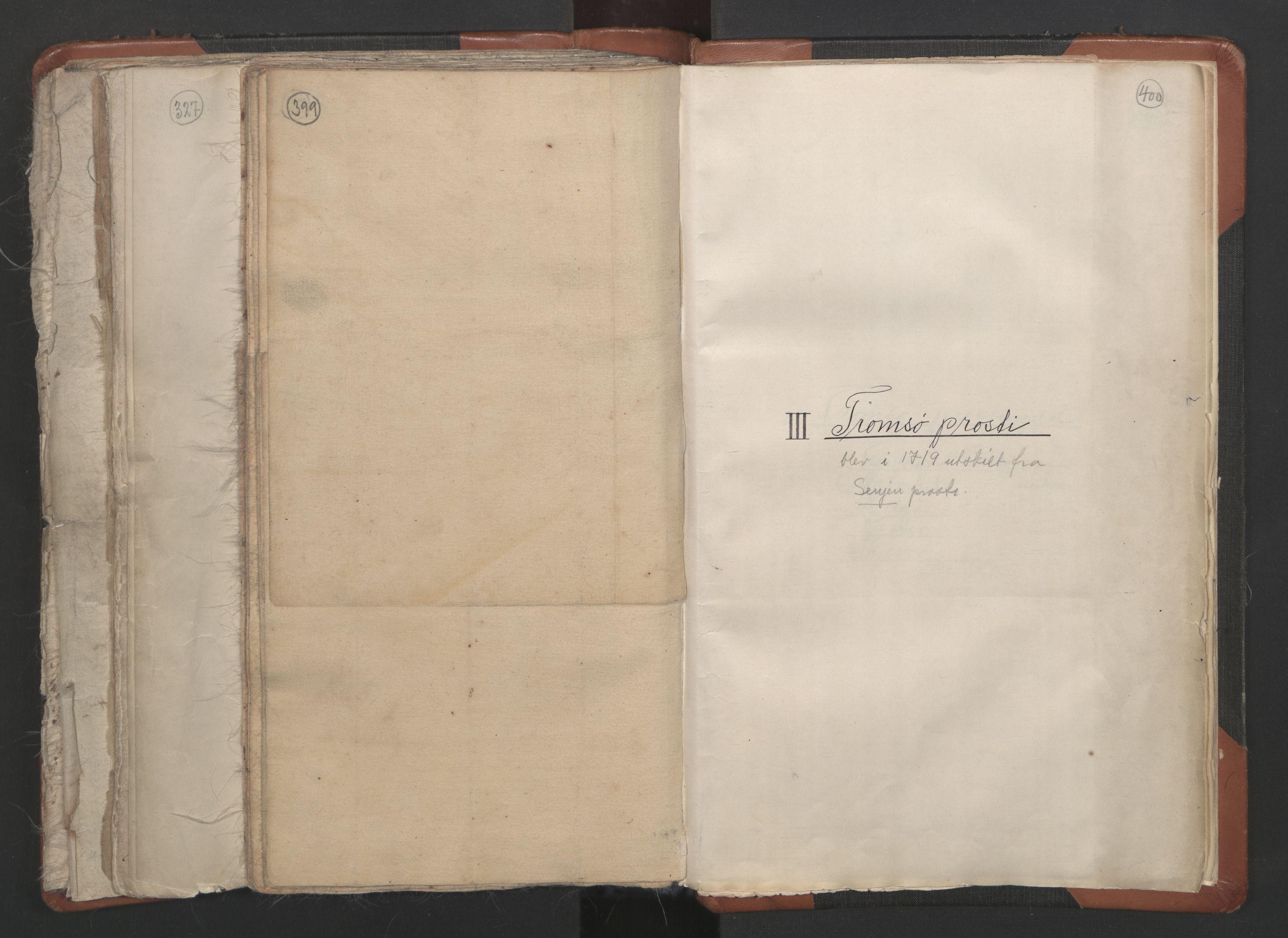 RA, Sogneprestenes manntall 1664-1666, nr. 36: Lofoten og Vesterålen prosti, Senja prosti og Troms prosti, 1664-1666, s. 399-400