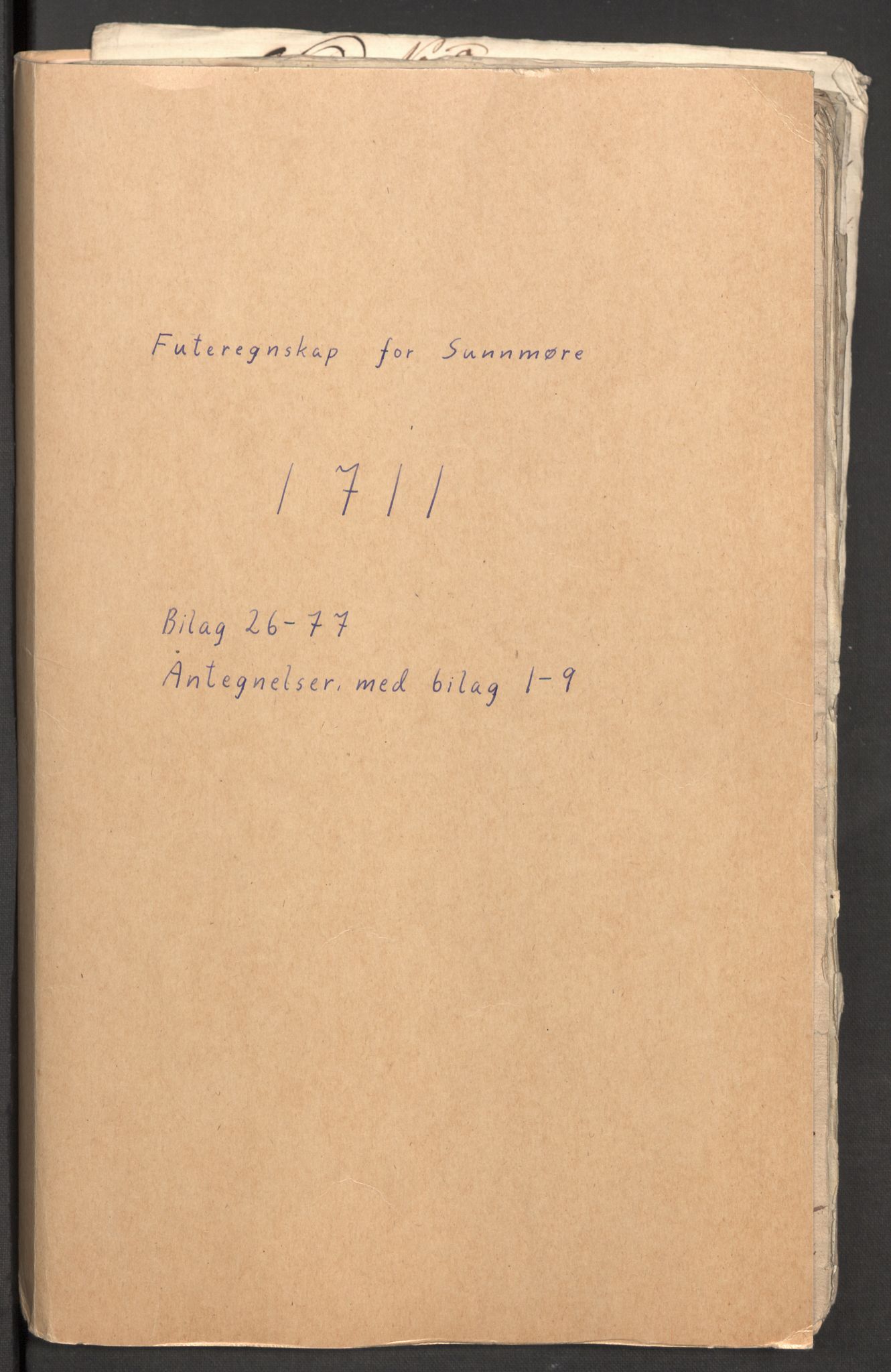 Rentekammeret inntil 1814, Reviderte regnskaper, Fogderegnskap, RA/EA-4092/R54/L3564: Fogderegnskap Sunnmøre, 1711, s. 389