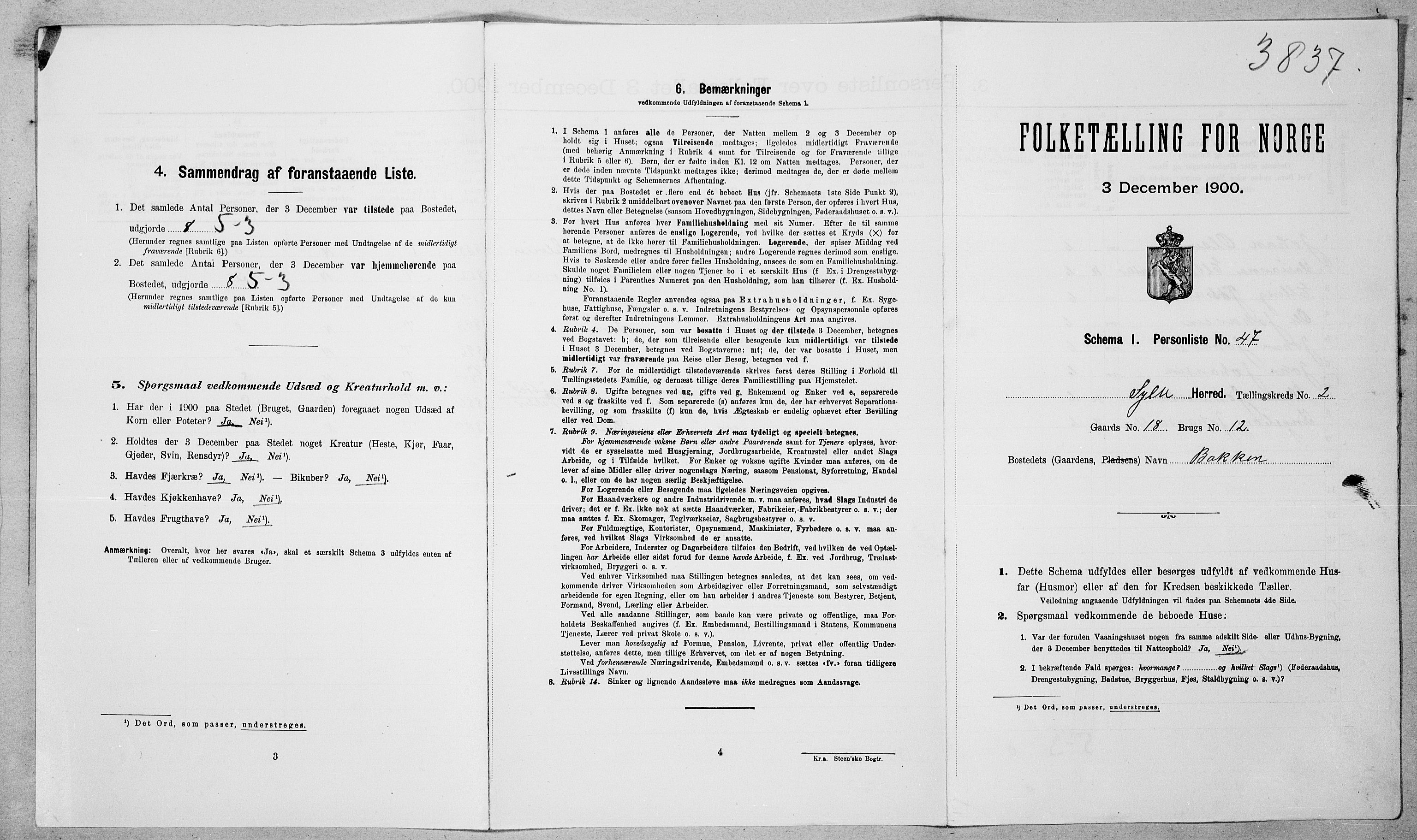 SAT, Folketelling 1900 for 1536 Sylte herred, 1900, s. 234