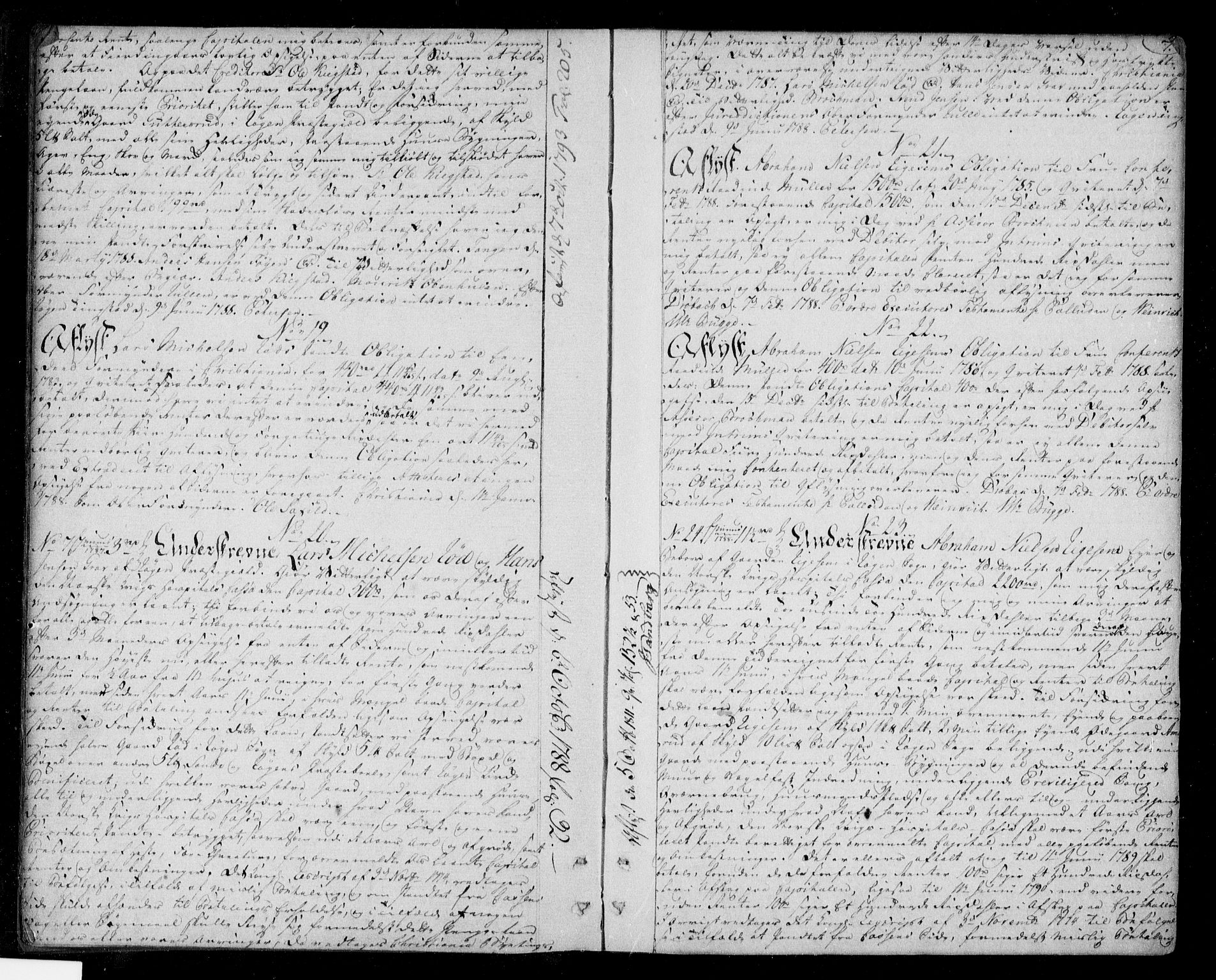 Lier, Røyken og Hurum sorenskriveri, SAKO/A-89/G/Ga/Gaa/L0005: Pantebok nr. V, 1788-1801, s. 7