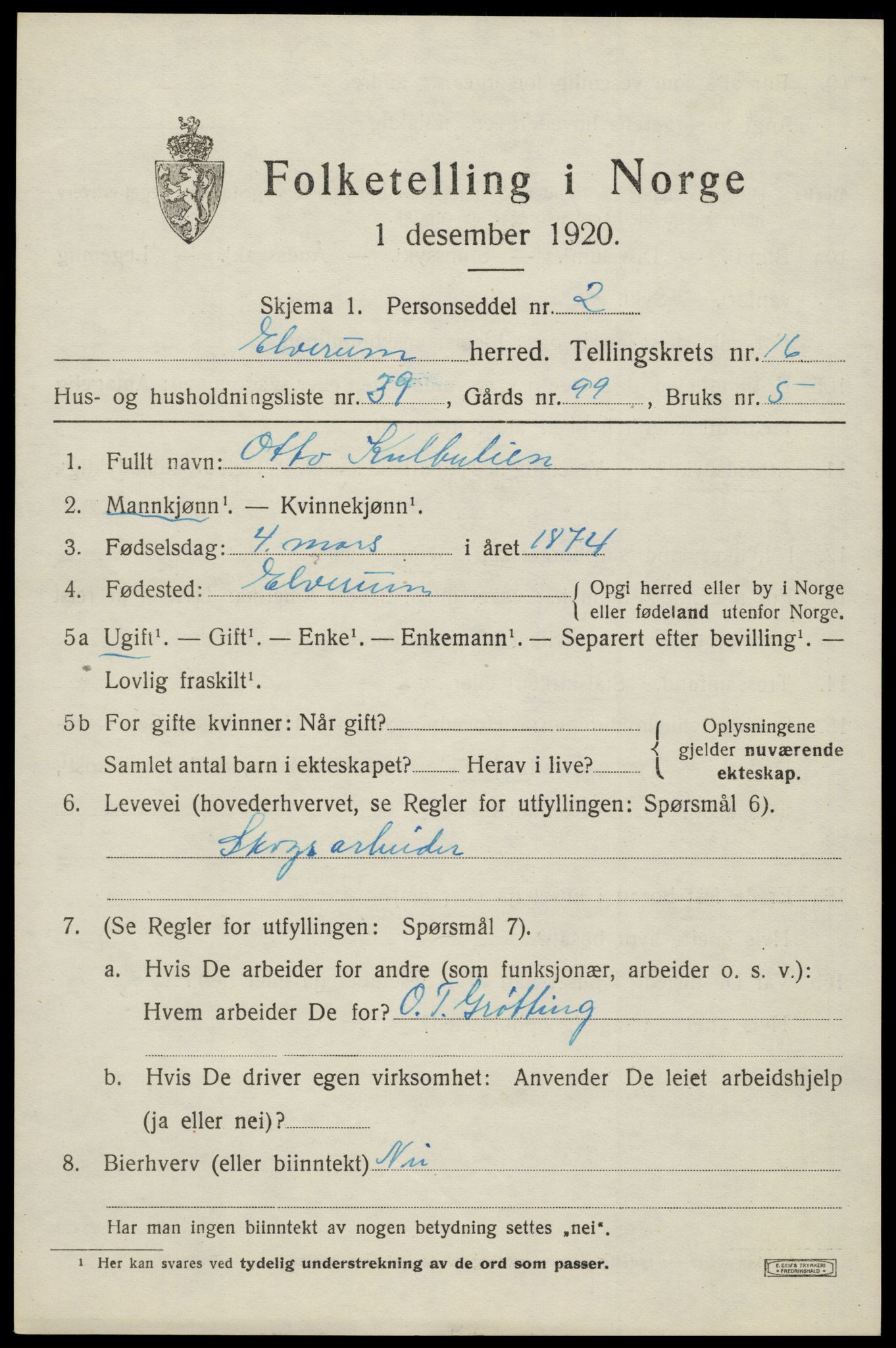 SAH, Folketelling 1920 for 0427 Elverum herred, 1920, s. 21220