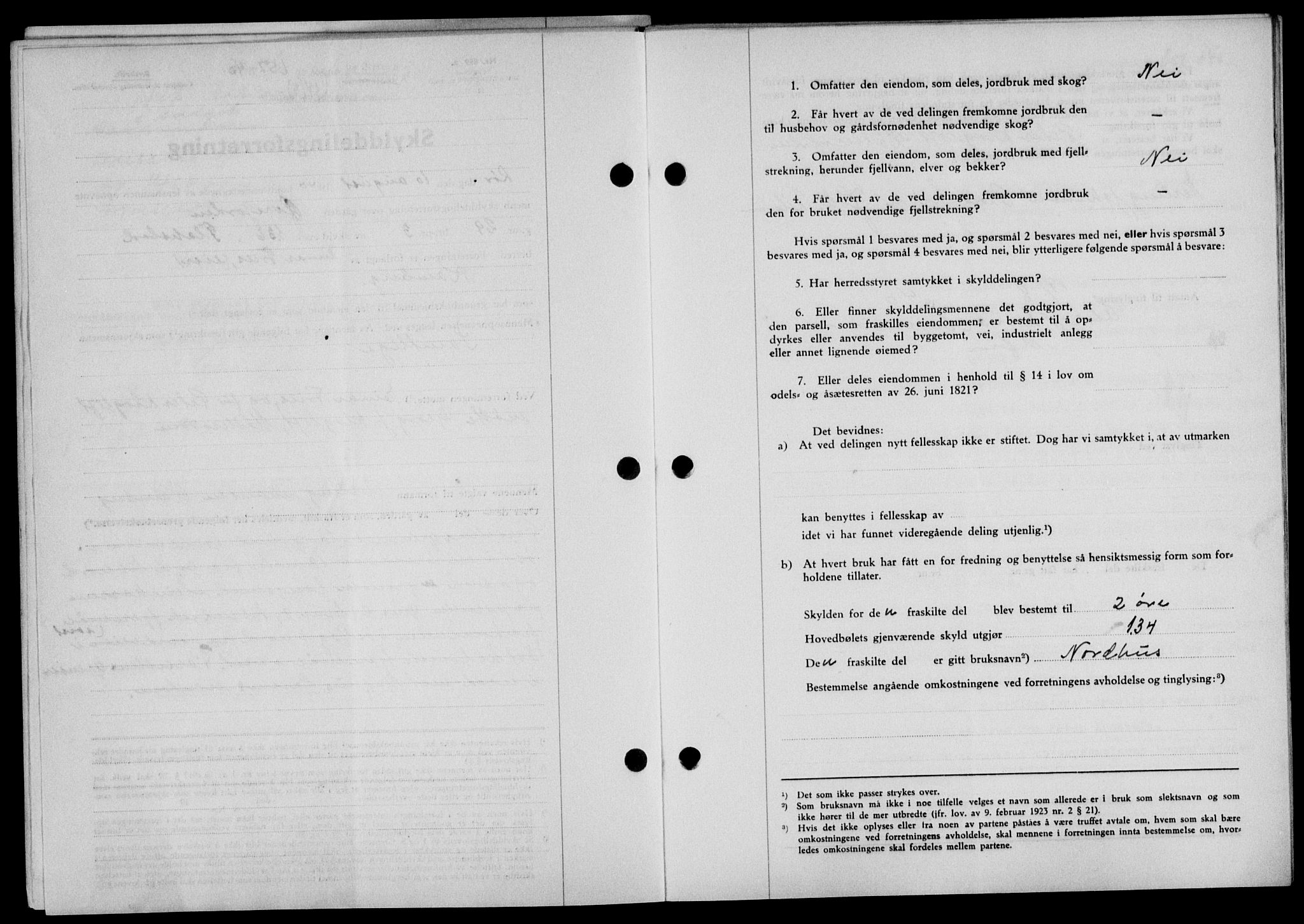 Lofoten sorenskriveri, SAT/A-0017/1/2/2C/L0007a: Pantebok nr. 7a, 1939-1940, Dagboknr: 657/1940