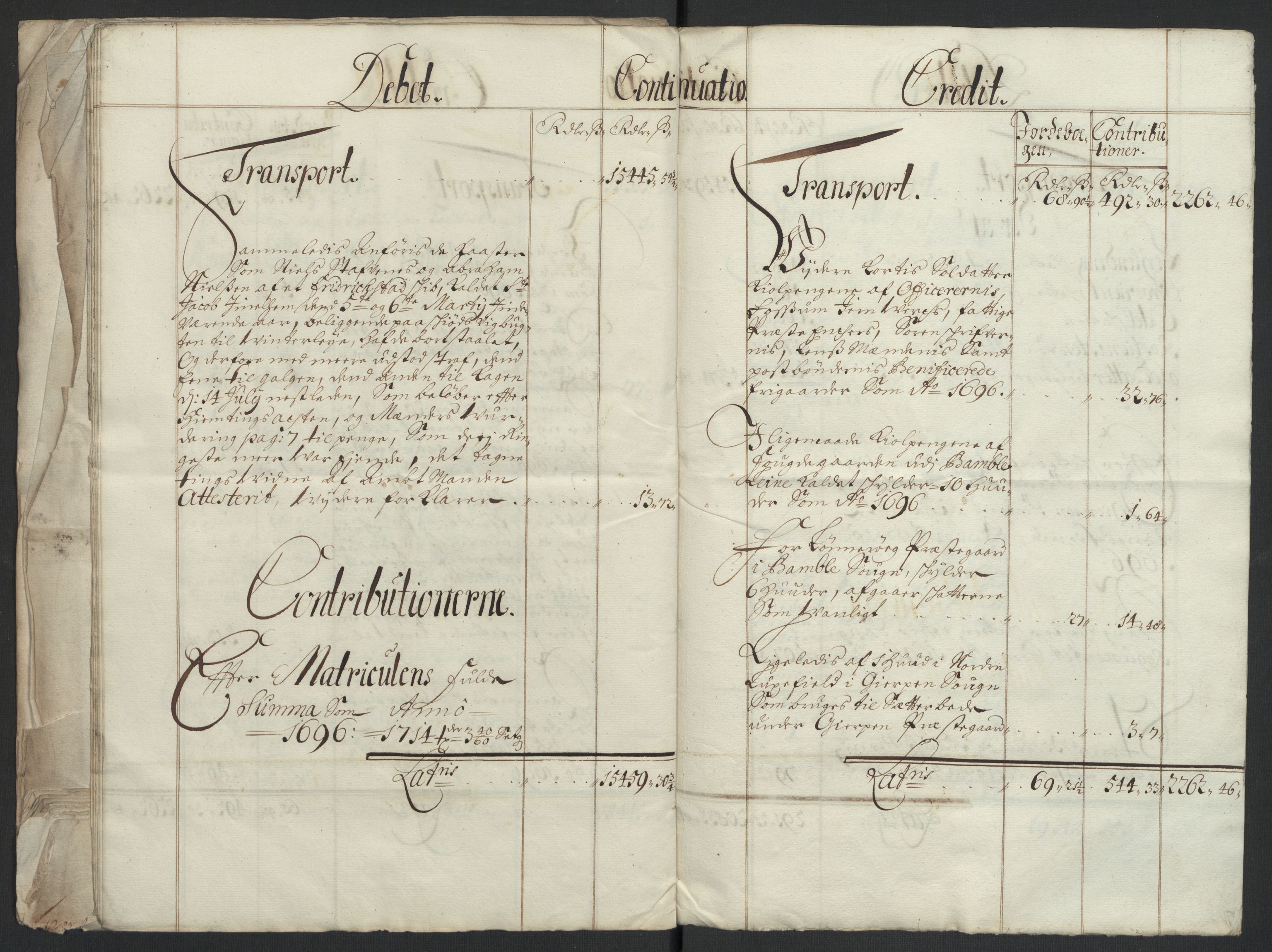 Rentekammeret inntil 1814, Reviderte regnskaper, Fogderegnskap, AV/RA-EA-4092/R36/L2096: Fogderegnskap Øvre og Nedre Telemark og Bamble, 1697, s. 21