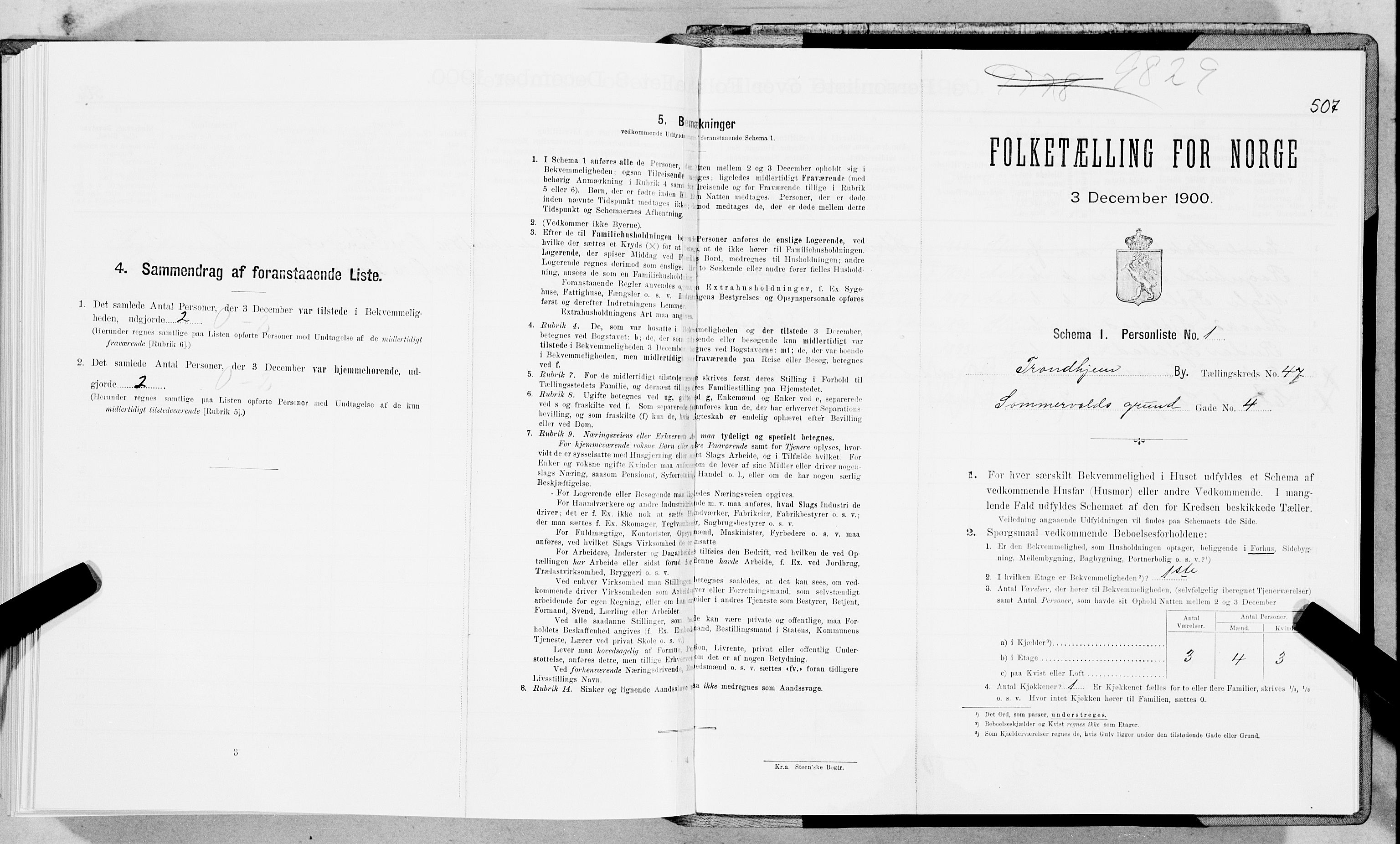 SAT, Folketelling 1900 for 1601 Trondheim kjøpstad, 1900, s. 7810