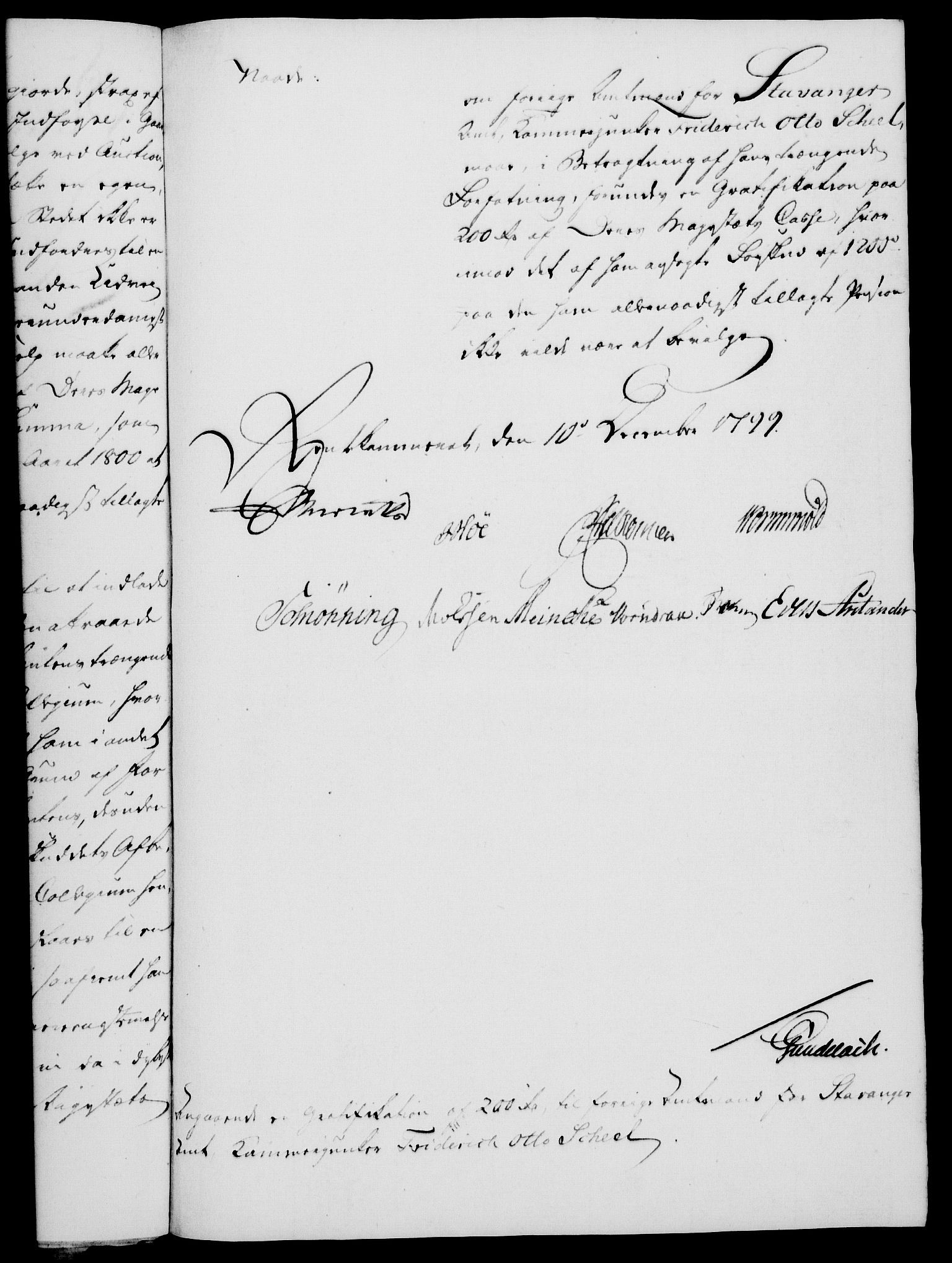 Rentekammeret, Kammerkanselliet, RA/EA-3111/G/Gf/Gfa/L0081: Norsk relasjons- og resolusjonsprotokoll (merket RK 52.81), 1799, s. 789