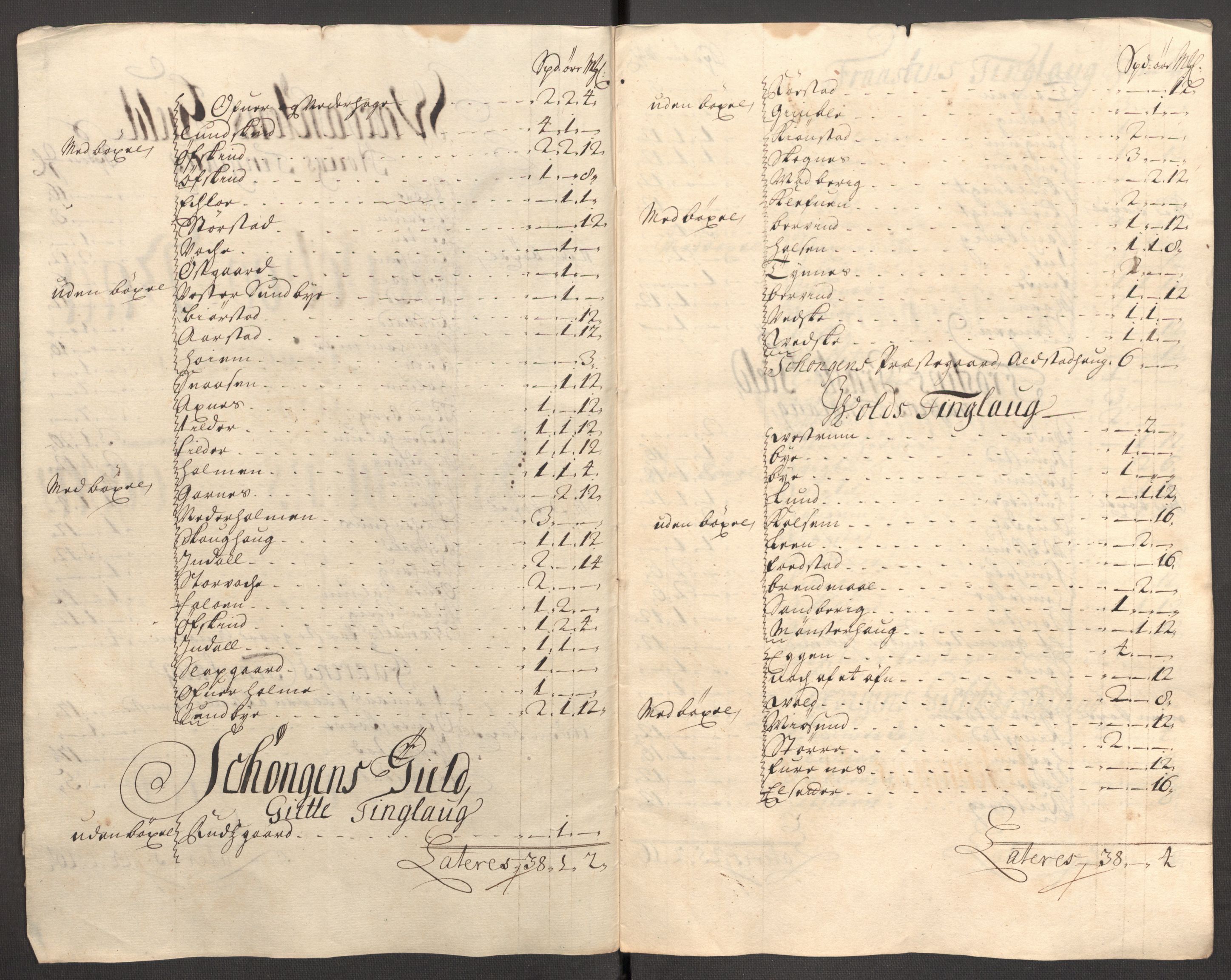 Rentekammeret inntil 1814, Reviderte regnskaper, Fogderegnskap, RA/EA-4092/R62/L4196: Fogderegnskap Stjørdal og Verdal, 1705-1706, s. 402
