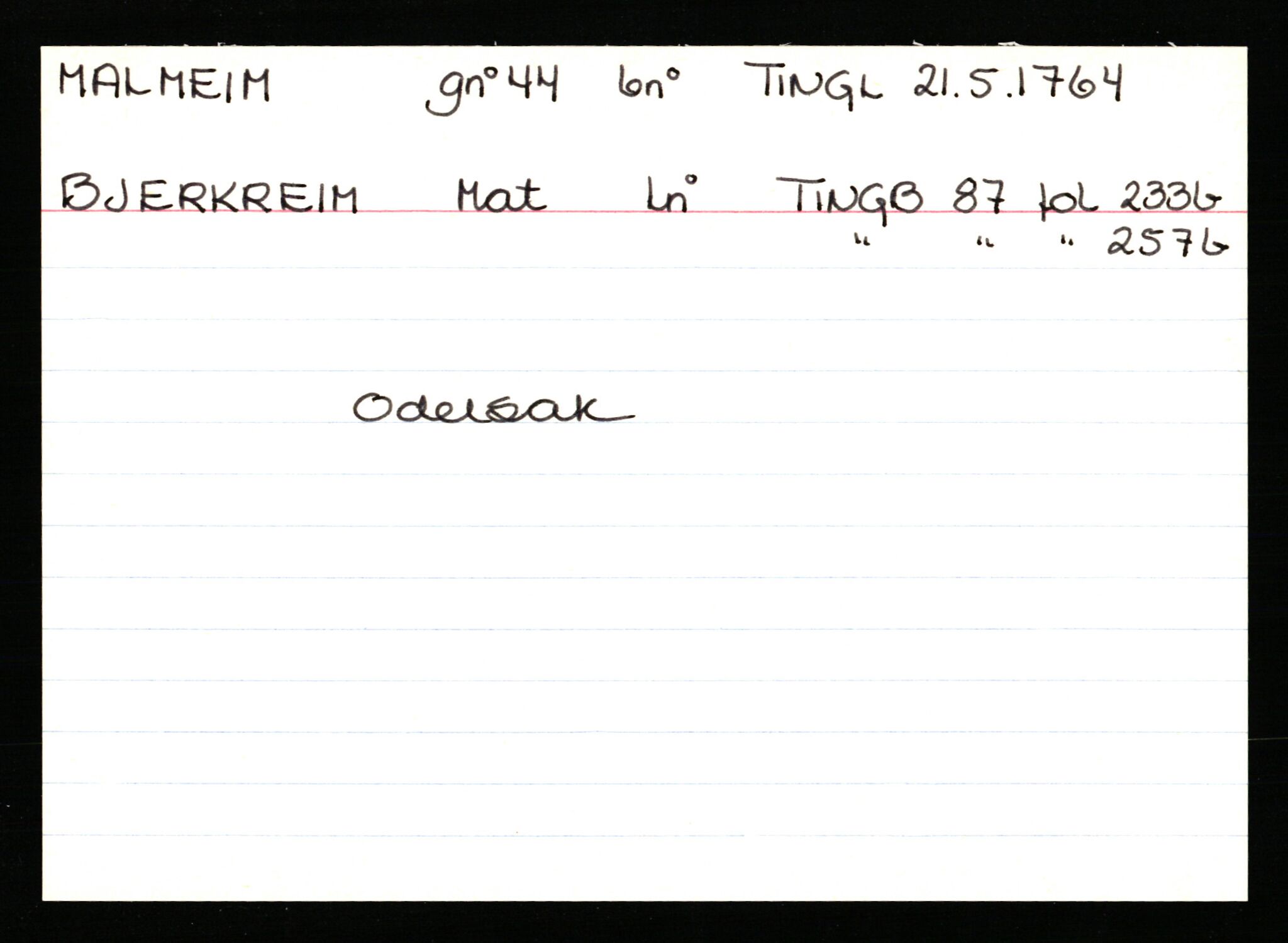 Statsarkivet i Stavanger, AV/SAST-A-101971/03/Y/Ym/L0037: Åstedskort sortert etter gårdsnavn: Lædre - Mauland, 1600-1950, s. 341