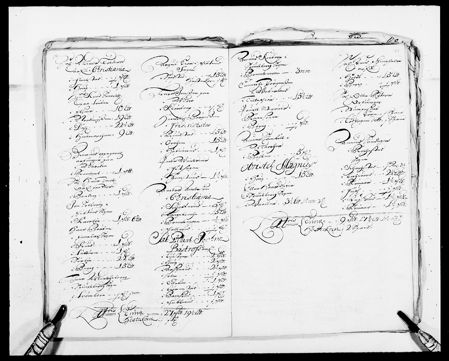 Rentekammeret inntil 1814, Reviderte regnskaper, Fogderegnskap, AV/RA-EA-4092/R06/L0282: Fogderegnskap Heggen og Frøland, 1687-1690, s. 43