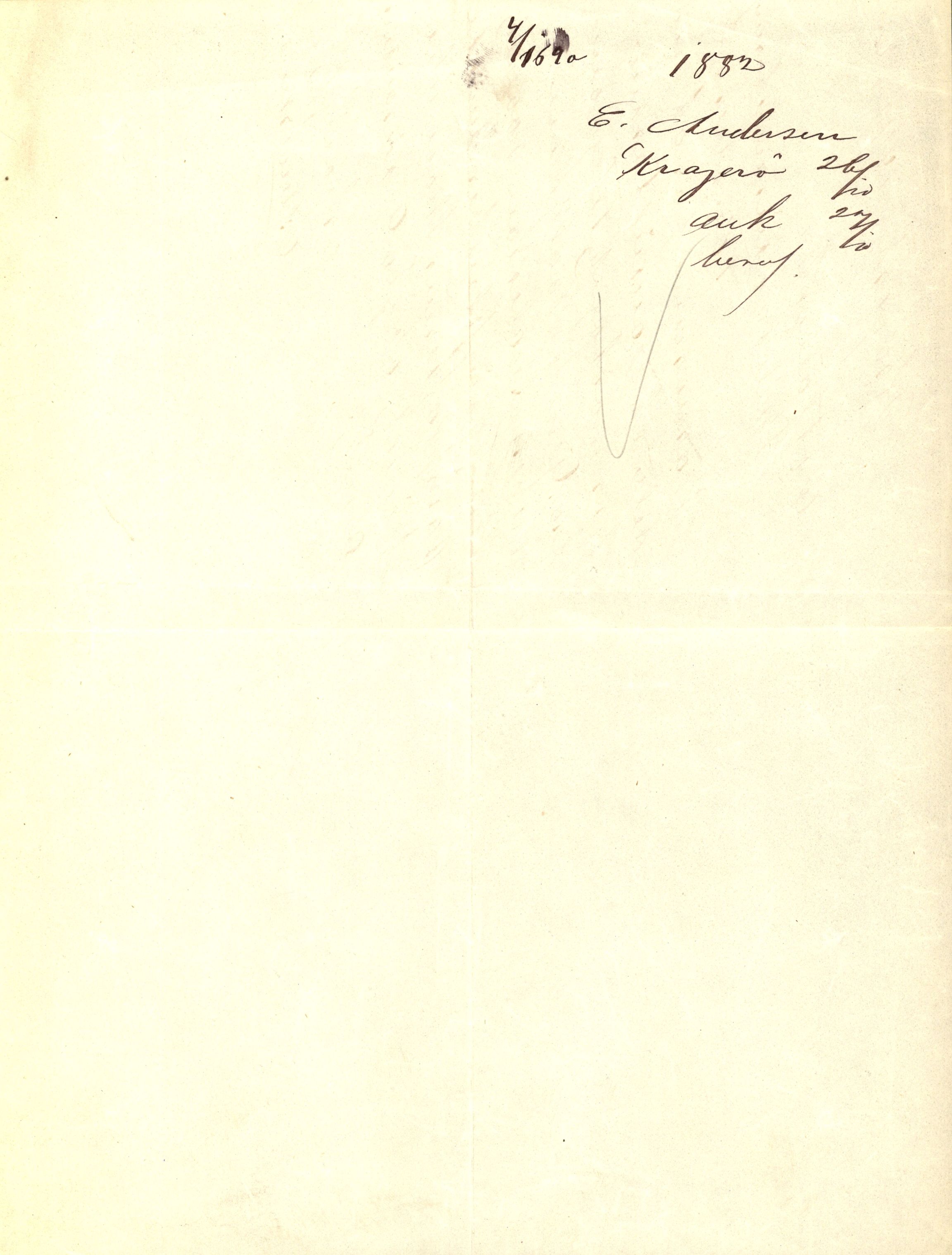 Pa 63 - Østlandske skibsassuranceforening, VEMU/A-1079/G/Ga/L0015/0004: Havaridokumenter / Minerva, Kong Carl, John Bertram, Eliezer, 1882, s. 3