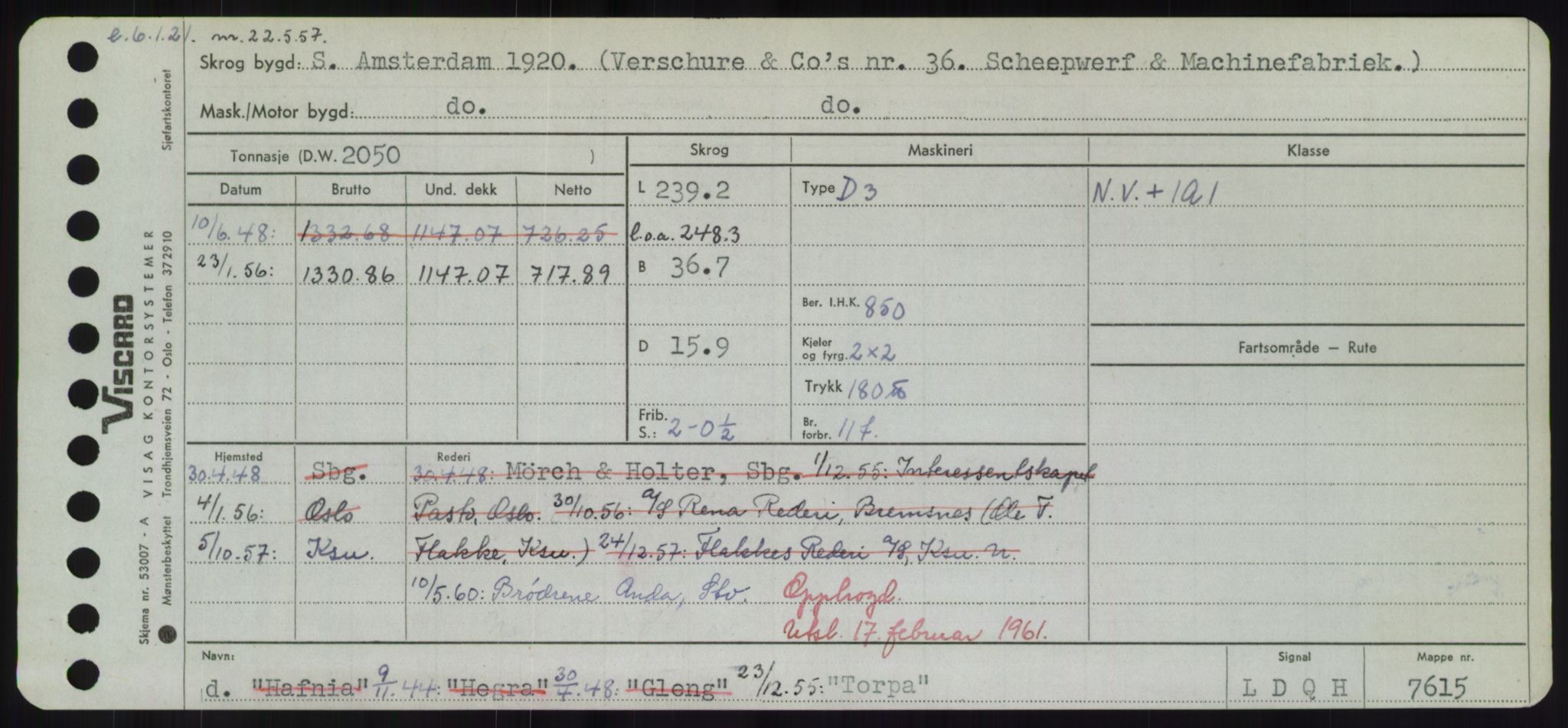 Sjøfartsdirektoratet med forløpere, Skipsmålingen, RA/S-1627/H/Hd/L0039: Fartøy, Ti-Tø, s. 363