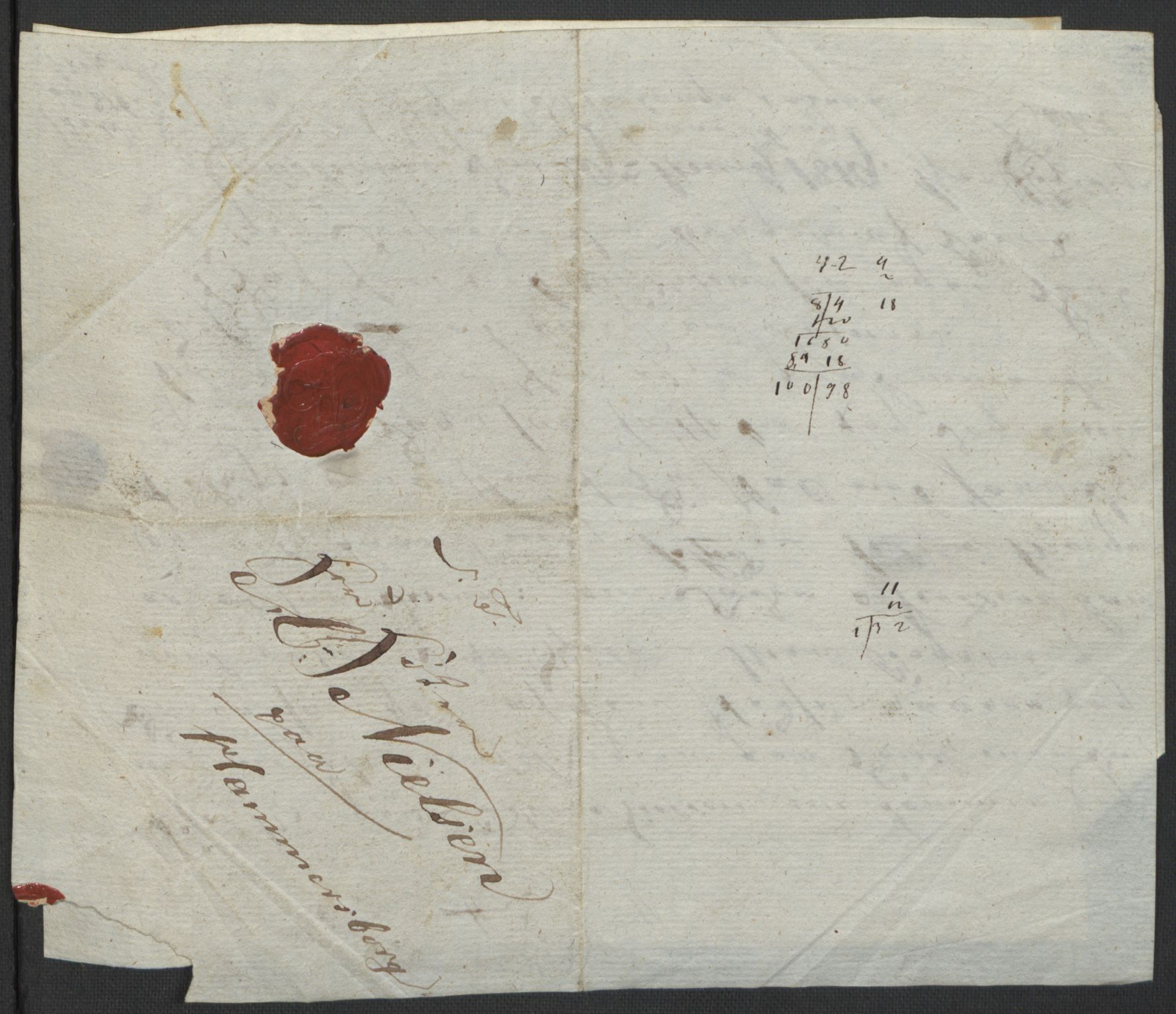 Forsvaret, Generalauditøren, AV/RA-RAFA-1772/F/Fj/Fjb/L0005: Skifter 1818 - 1823, 1818-1823, s. 101