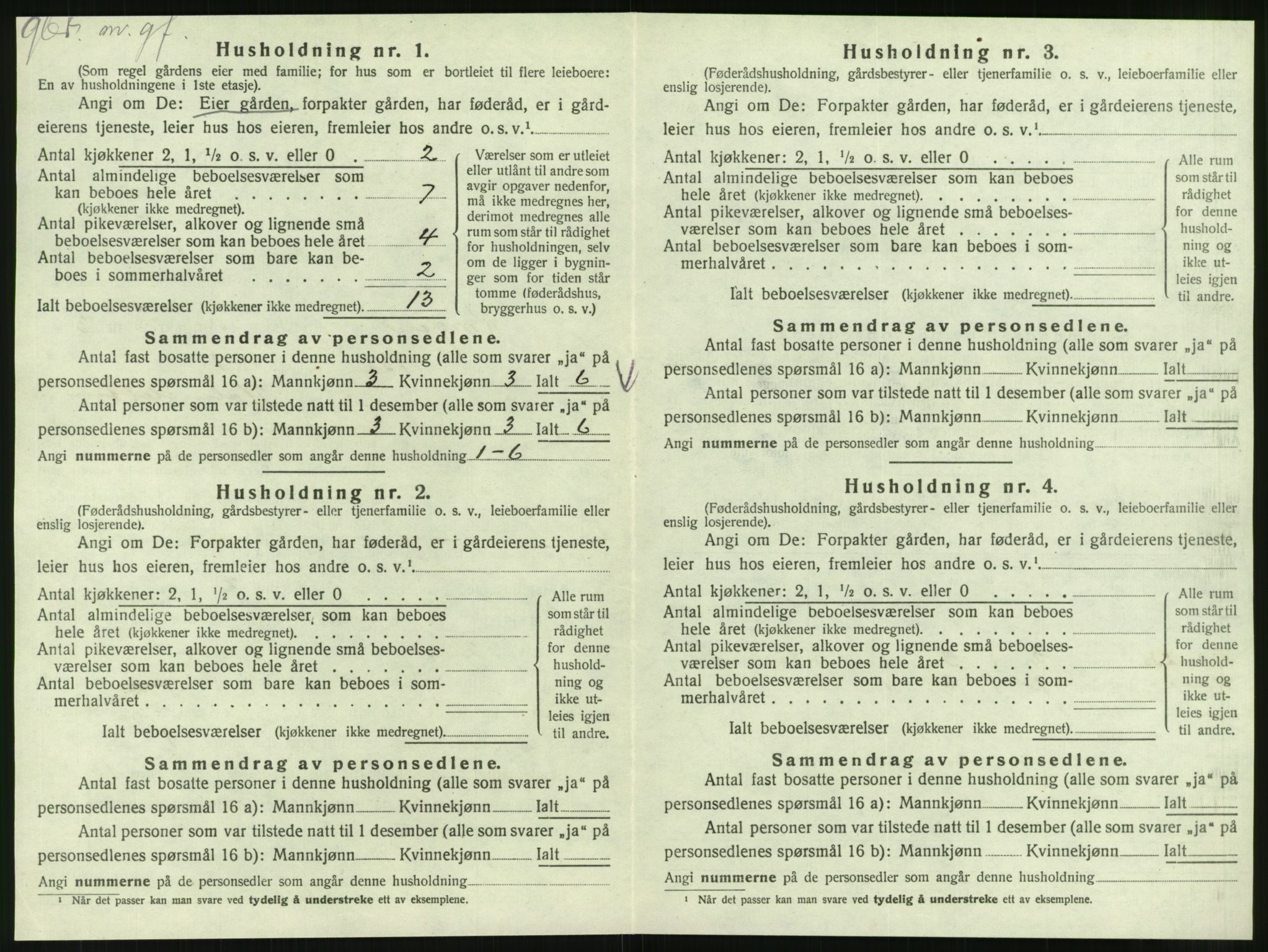 SAT, Folketelling 1920 for 1830 Korgen herred, 1920, s. 183