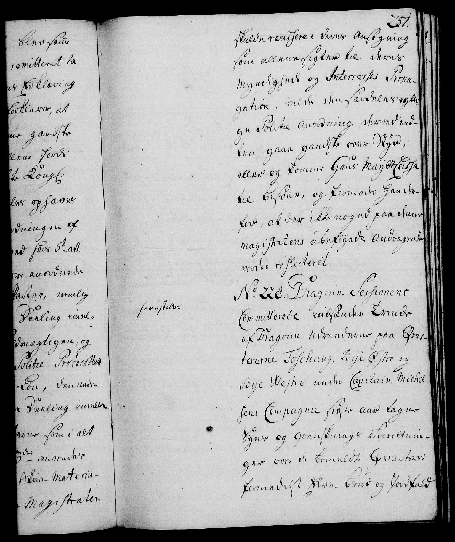 Rentekammeret, Kammerkanselliet, AV/RA-EA-3111/G/Gh/Gha/L0028: Norsk ekstraktmemorialprotokoll (merket RK 53.73), 1746-1748, s. 251