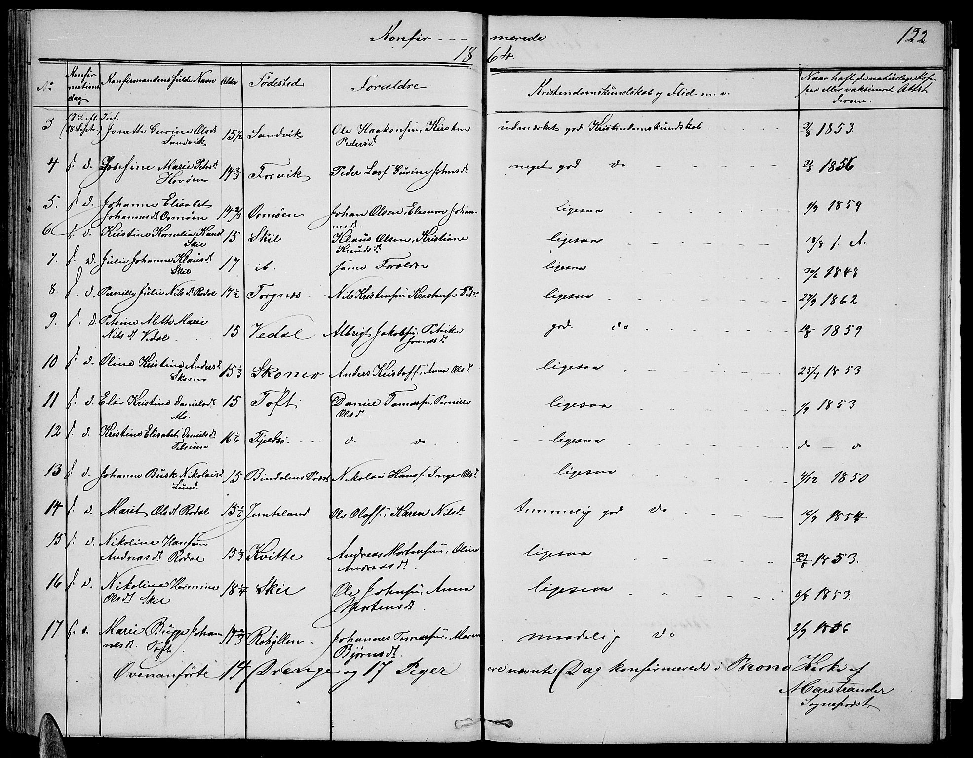 Ministerialprotokoller, klokkerbøker og fødselsregistre - Nordland, SAT/A-1459/813/L0212: Klokkerbok nr. 813C04, 1864-1886, s. 122