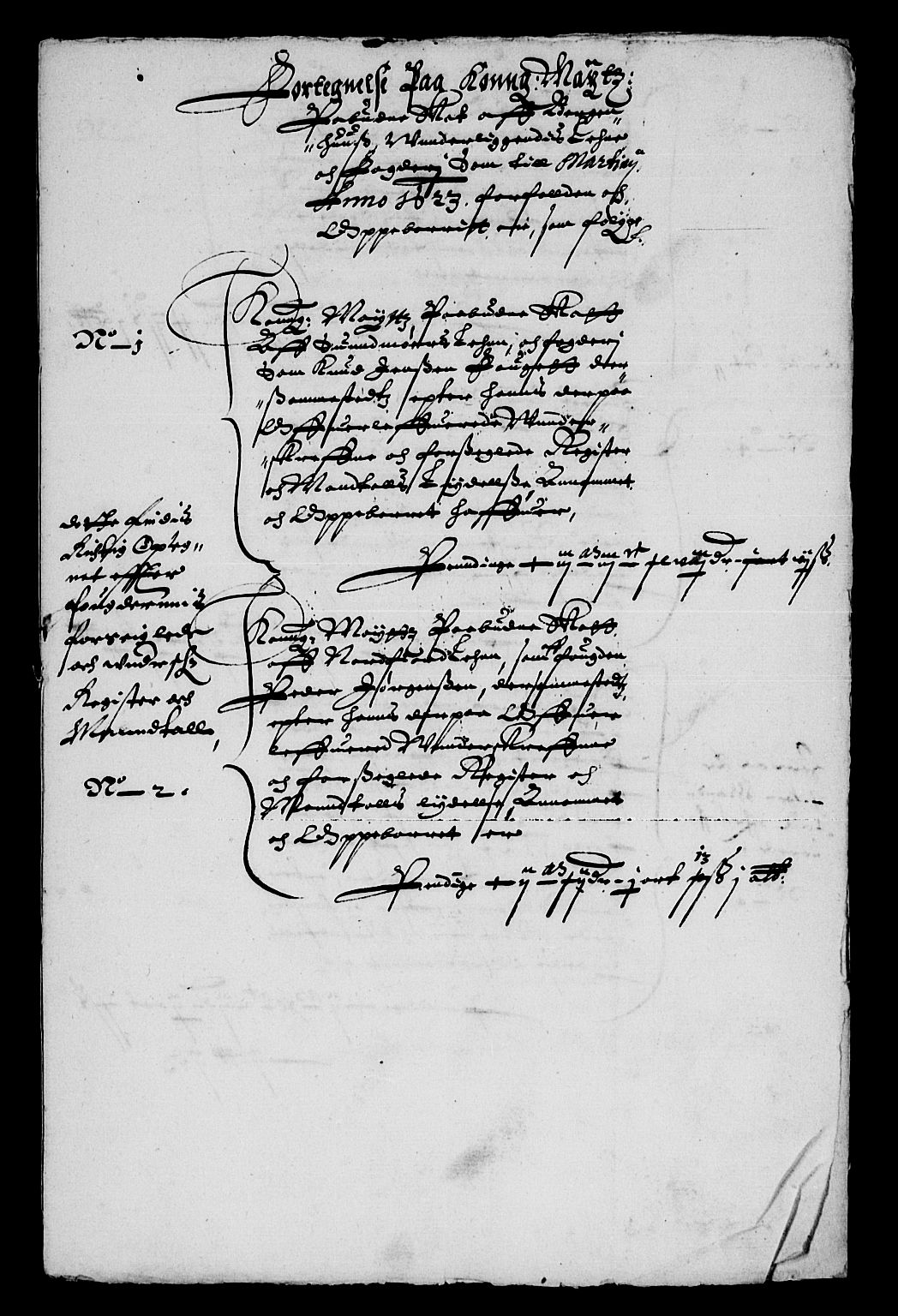 Rentekammeret inntil 1814, Reviderte regnskaper, Lensregnskaper, AV/RA-EA-5023/R/Rb/Rbt/L0037: Bergenhus len, 1623-1625
