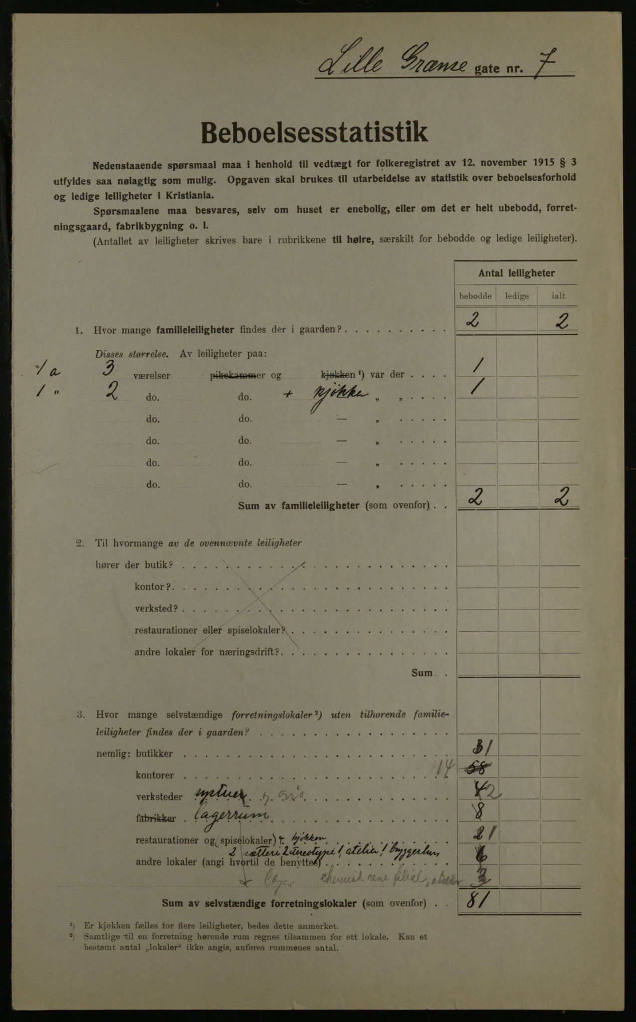 OBA, Kommunal folketelling 1.12.1923 for Kristiania, 1923, s. 63947