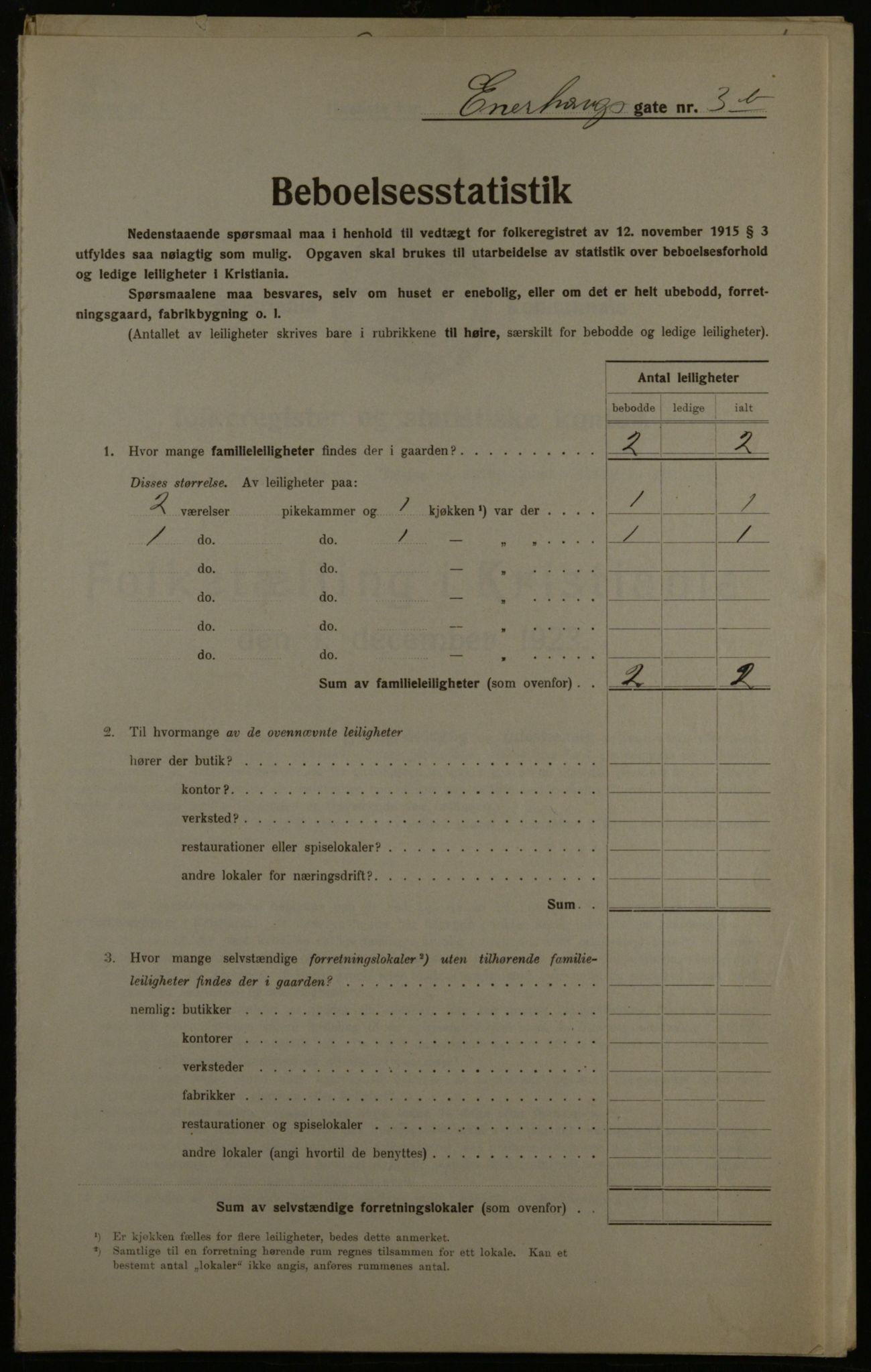 OBA, Kommunal folketelling 1.12.1923 for Kristiania, 1923, s. 23983